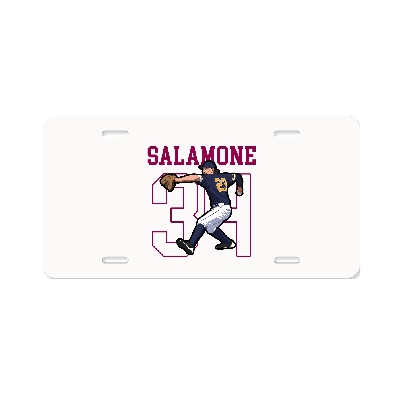 License Plate — Shirsey in Classic