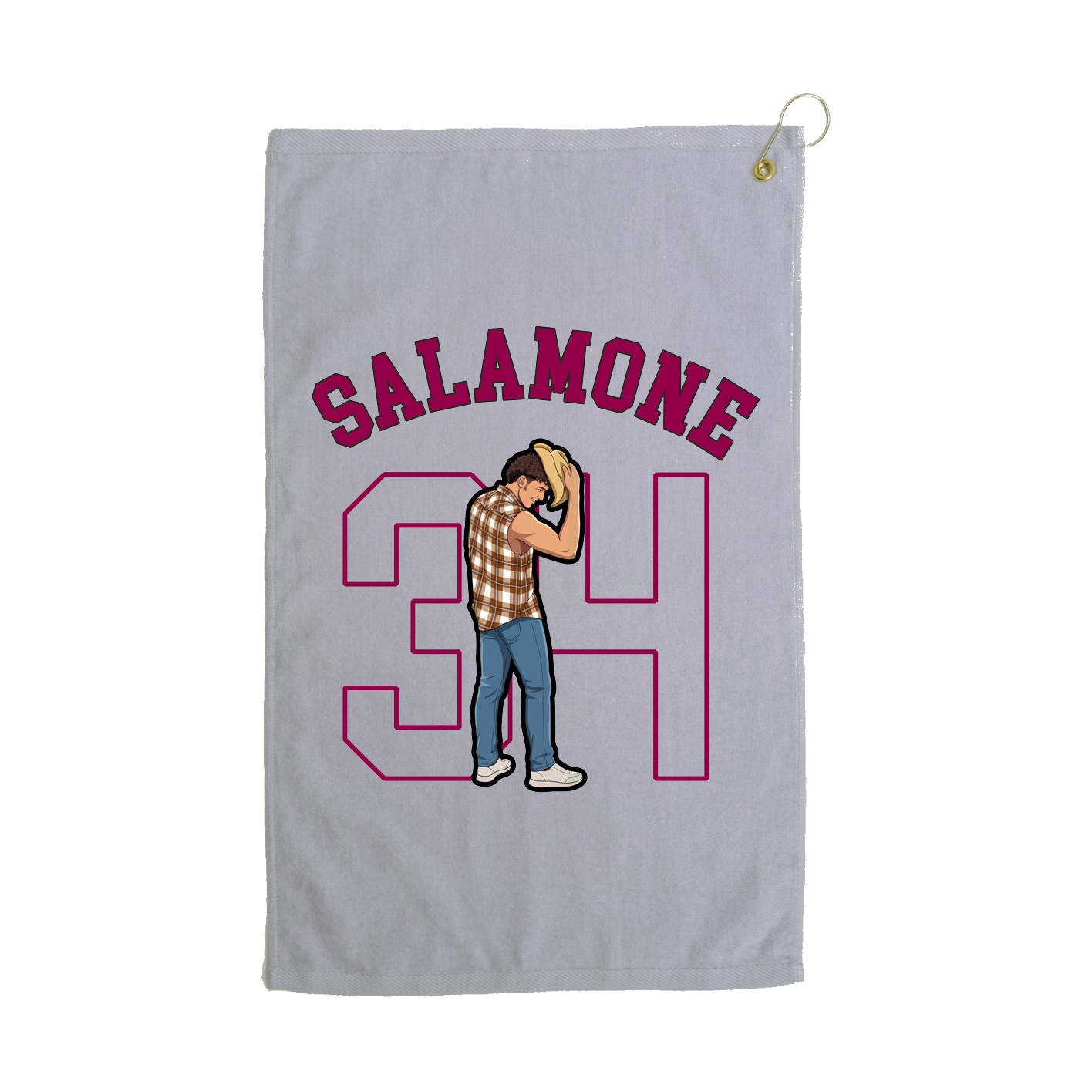 Golf Towel — Shirsey Arch in Grey