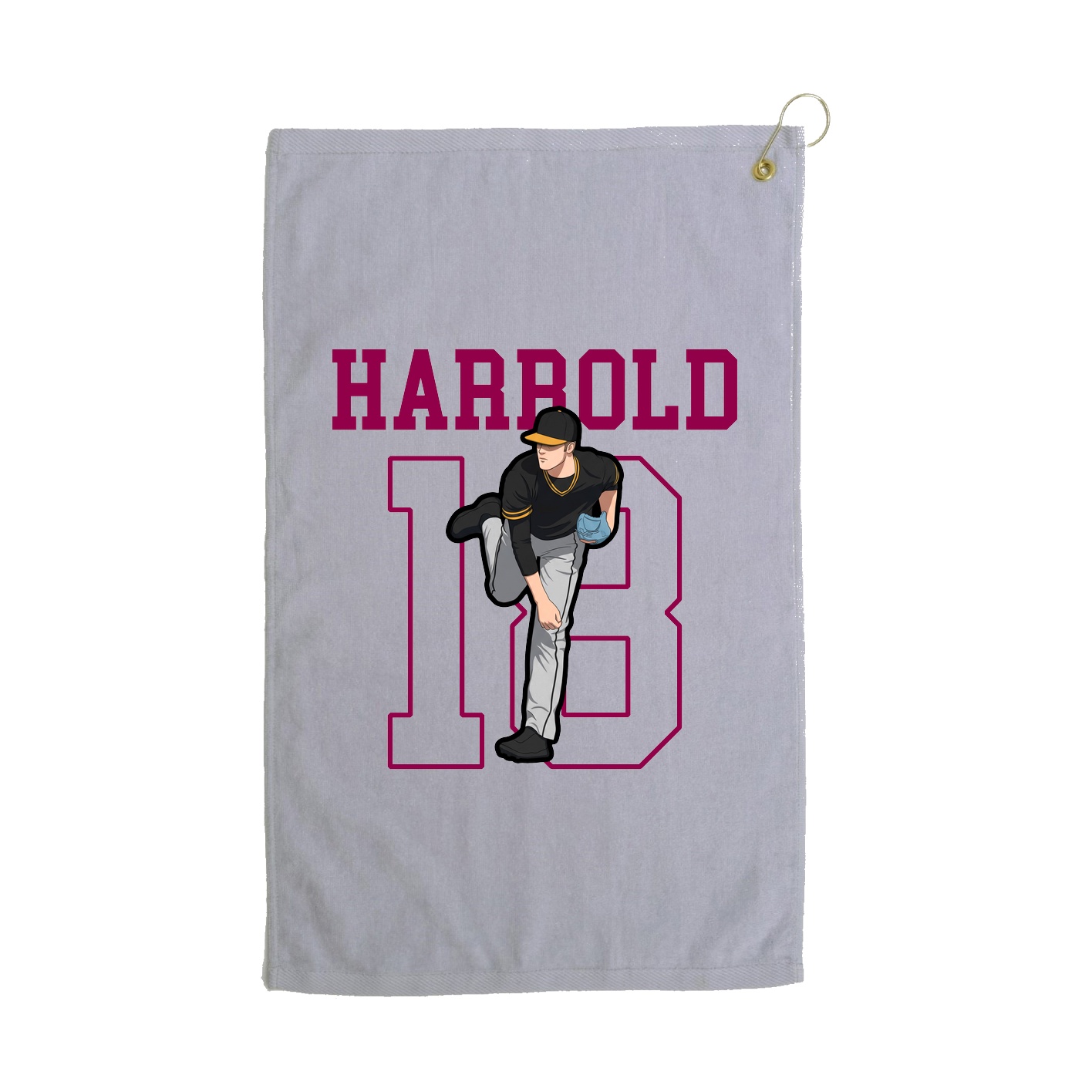 Terry Velour Golf Towel