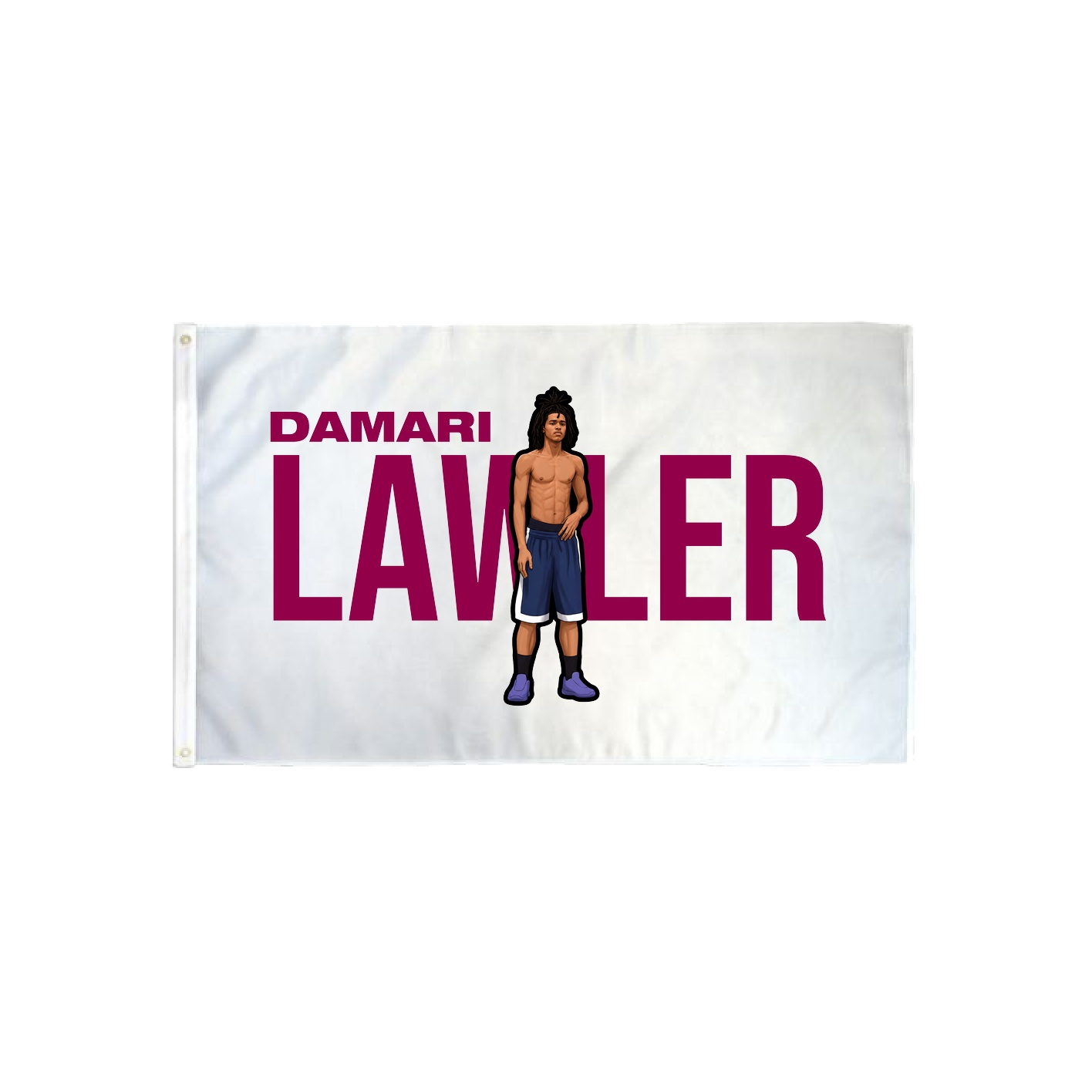 3x5 Flag — Player Name in Classic