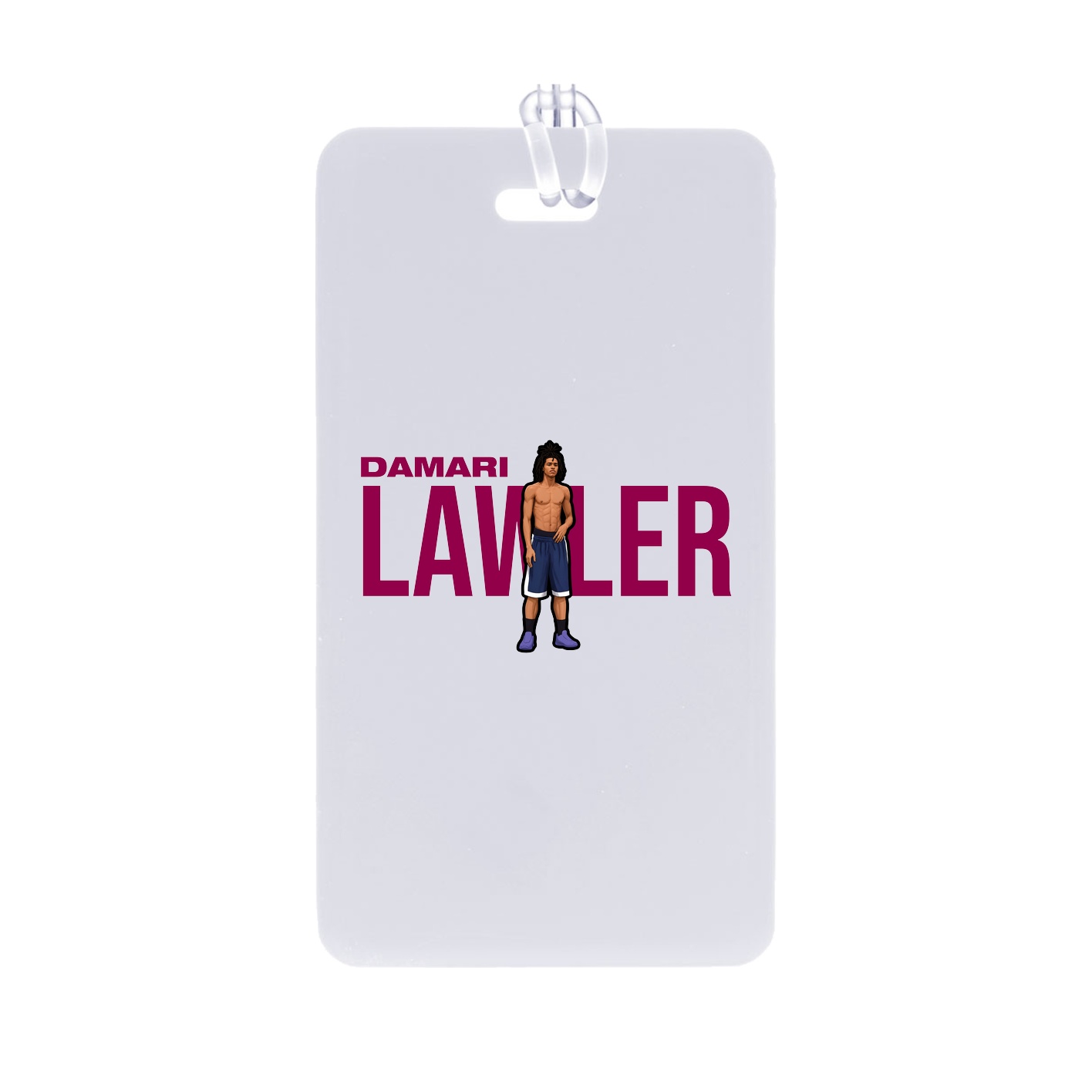 Bag Tag — Player Name in Classic