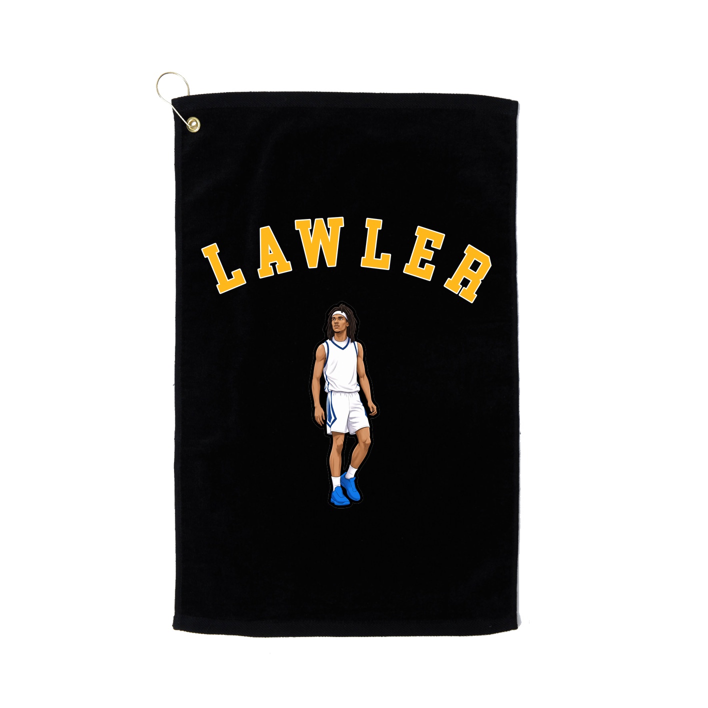 Golf Towel — Shirsey Arch in Black