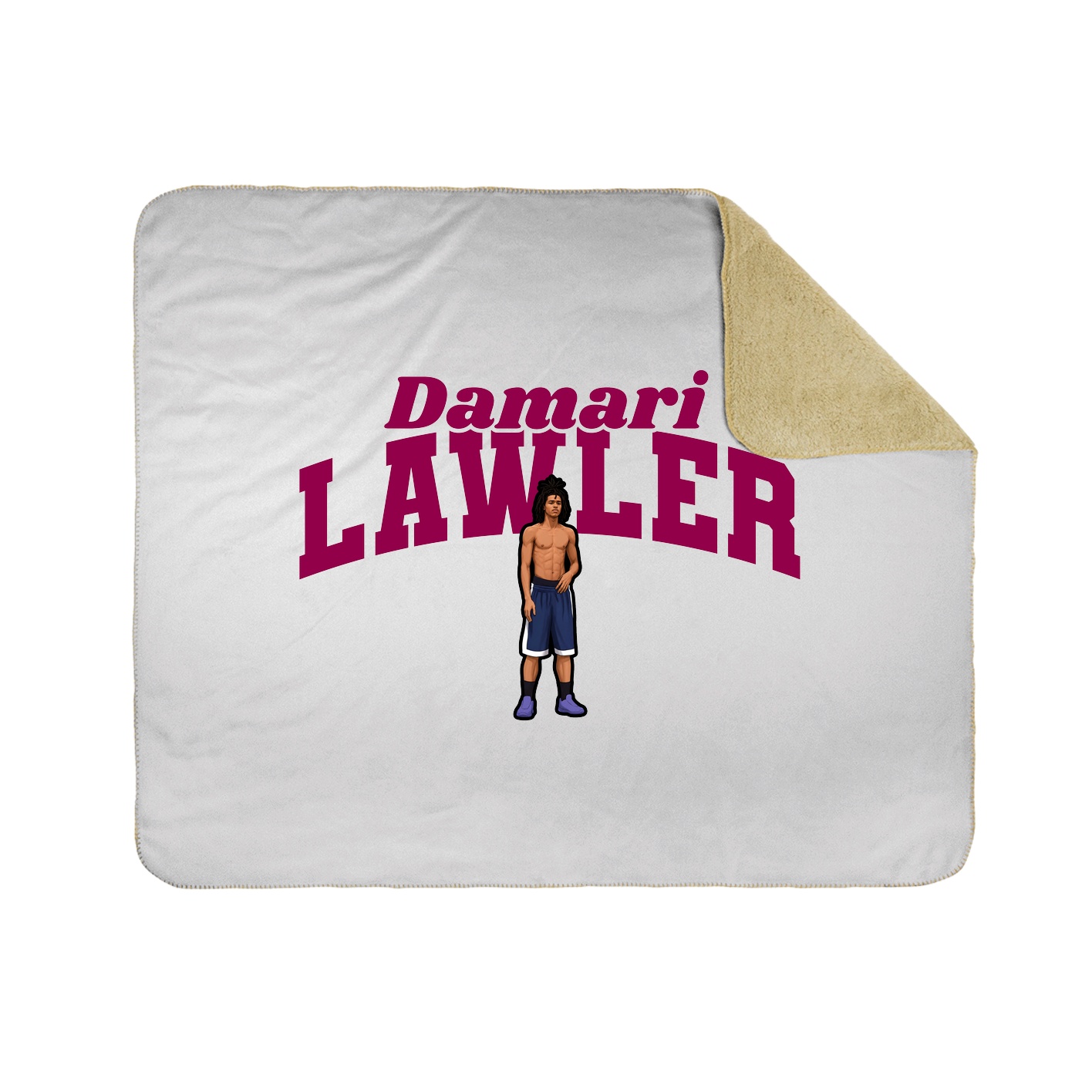 Throw Blanket — Signature Arch in White