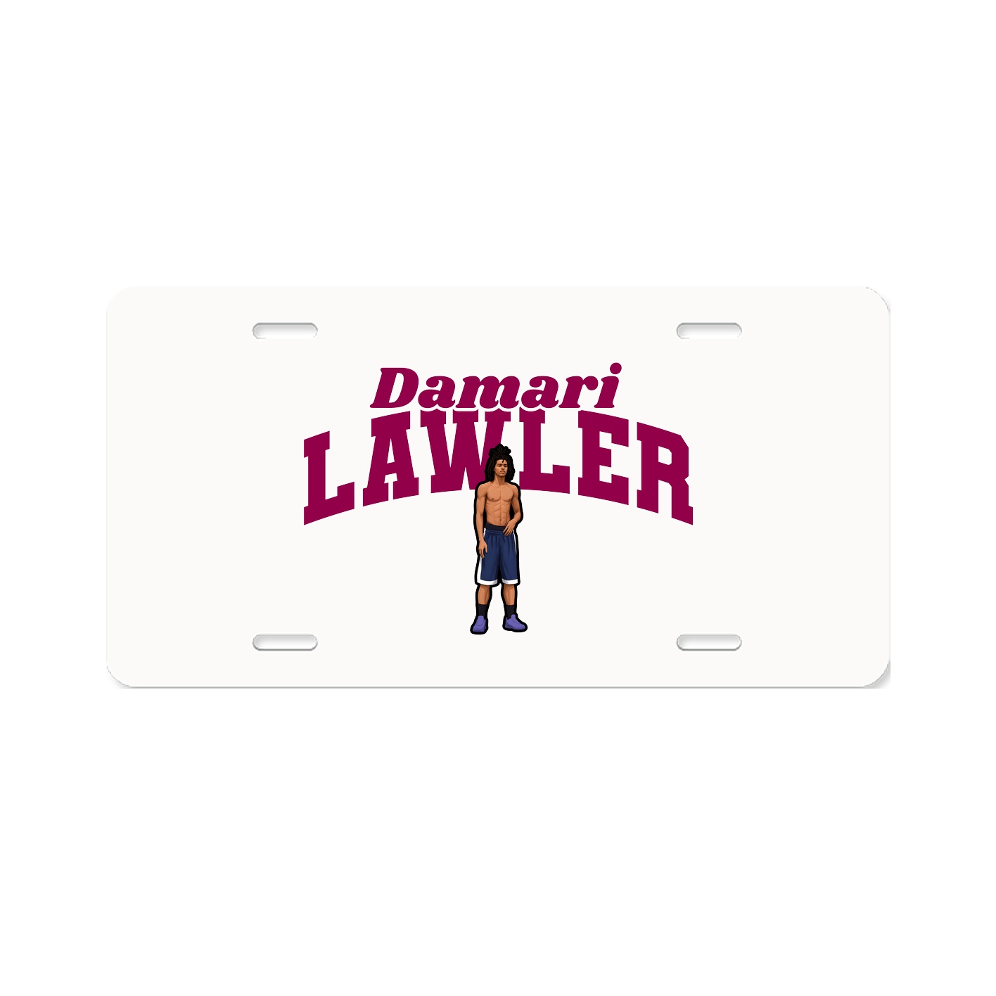 License Plate — Signature Arch in Classic