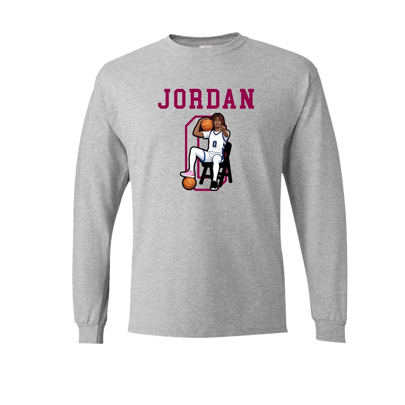 Long Sleeve Tee — Shirsey in Grey