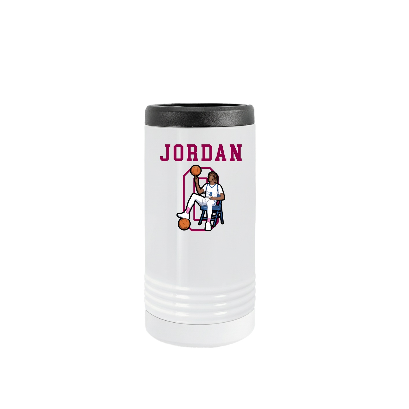 Slim Beverage Holder — Shirsey in White