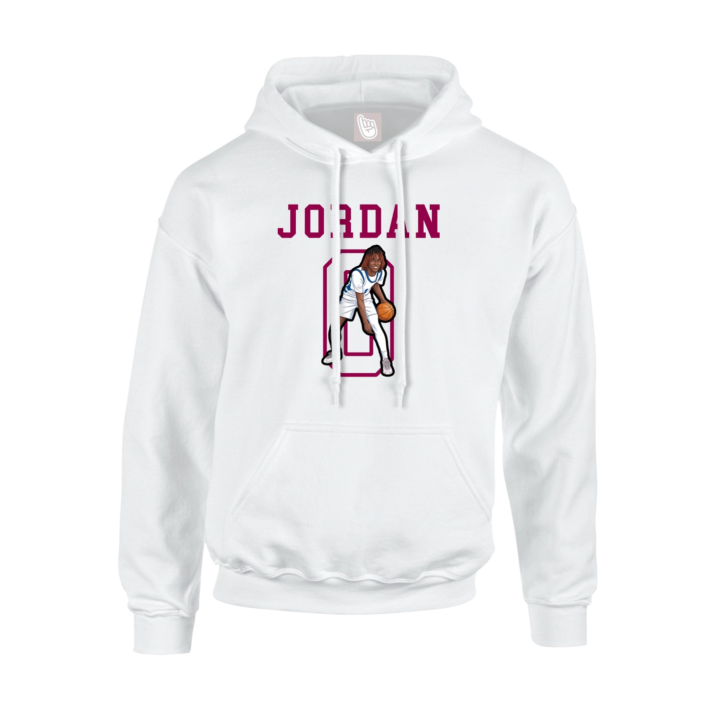 Youth Hoodie — Shirsey in White