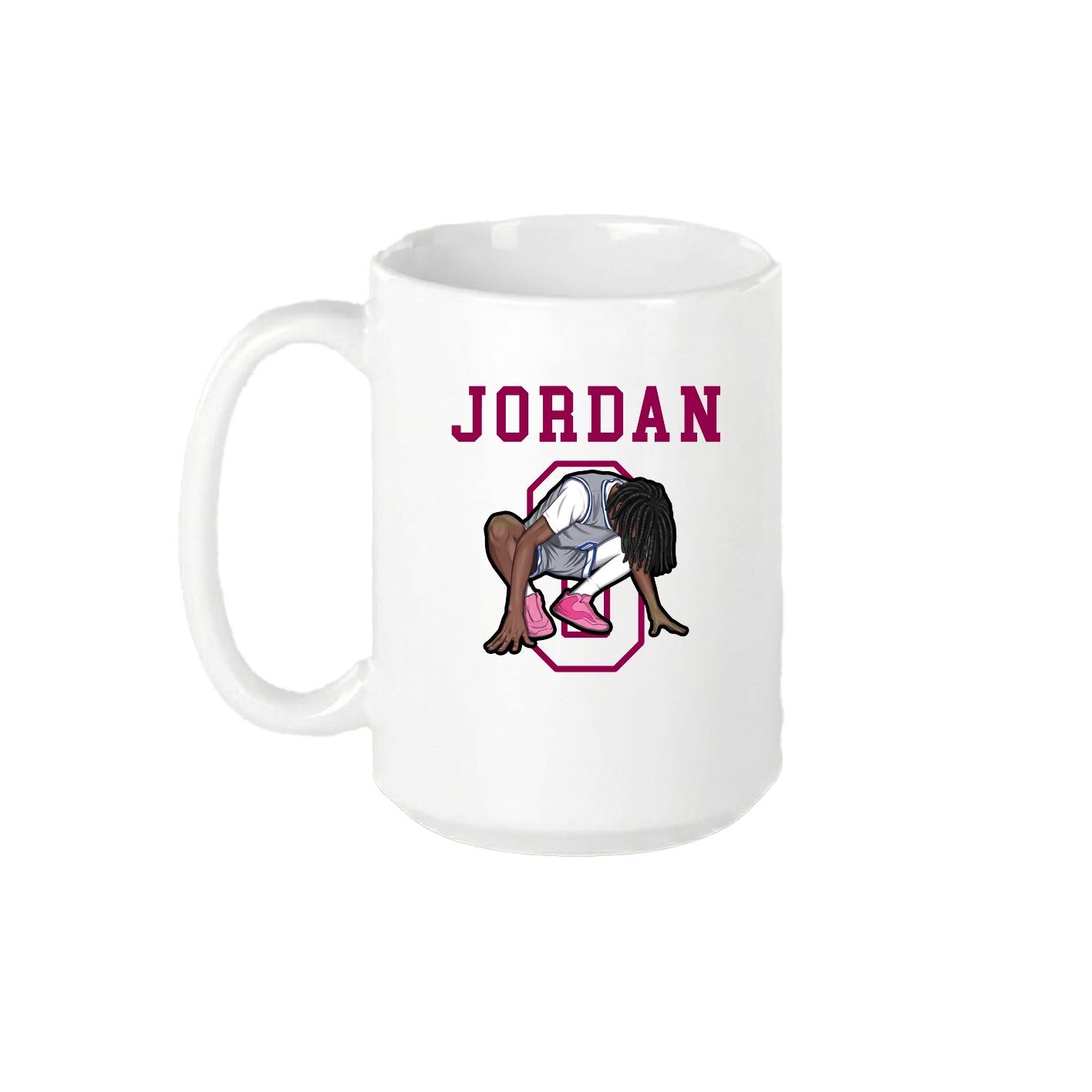 15oz Coffee Mug — Shirsey in White