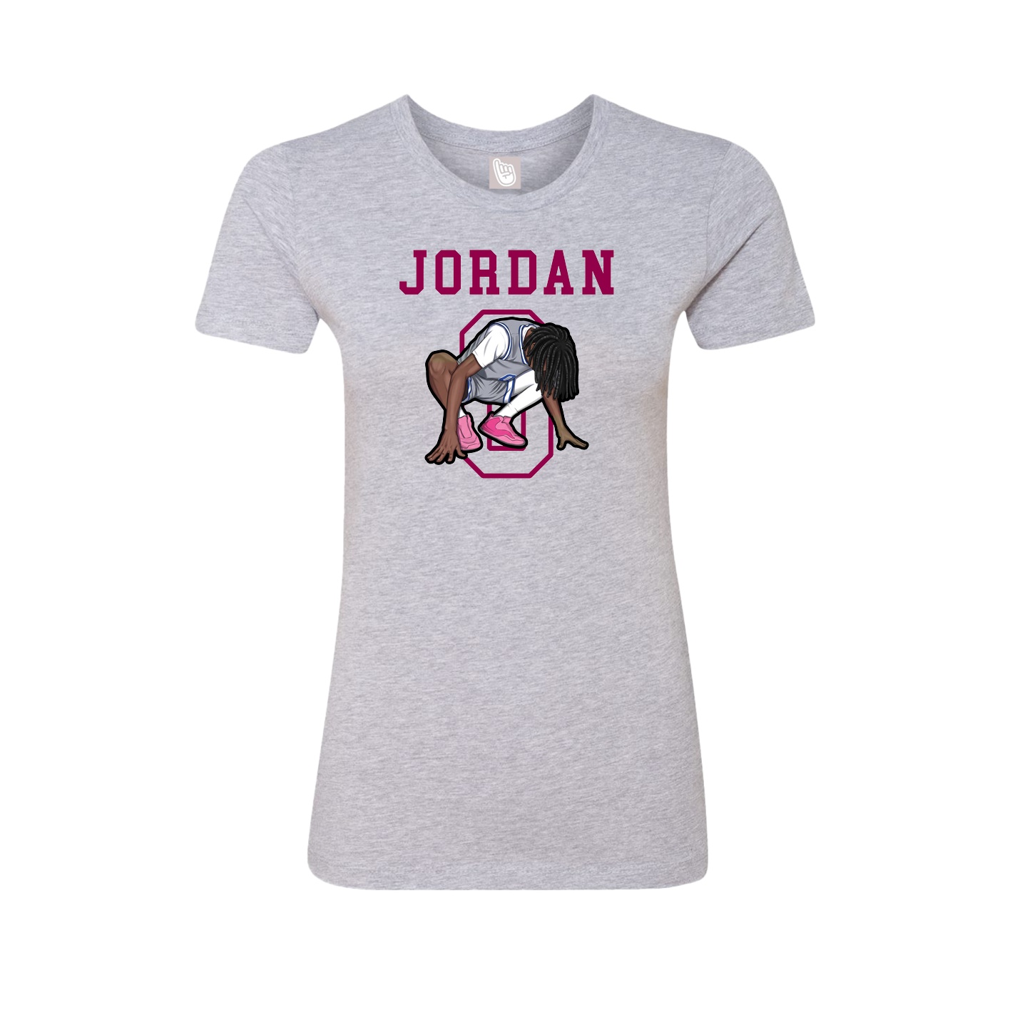 Fitted Women's Tee — Shirsey in Grey