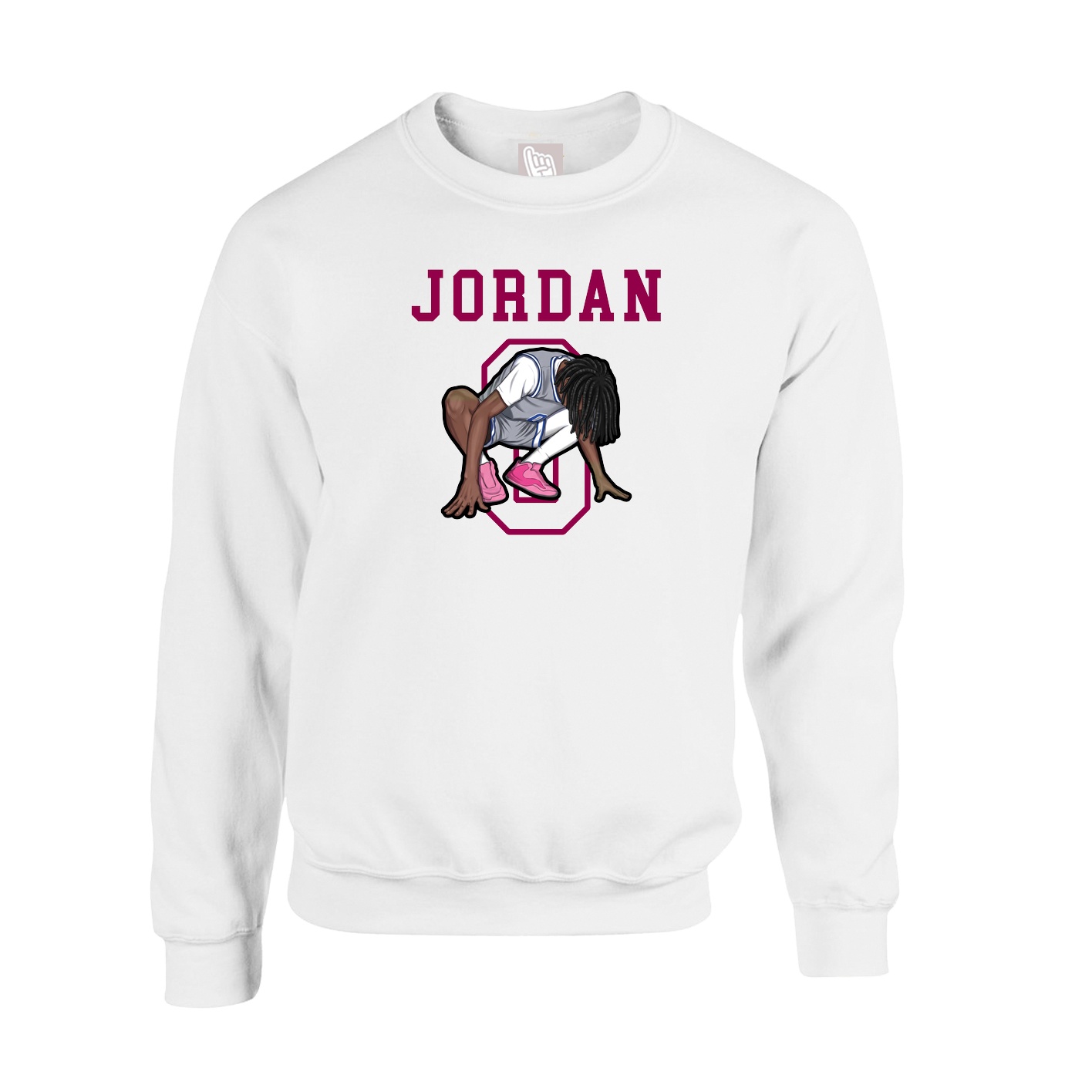 Fleece Crew — Shirsey in White