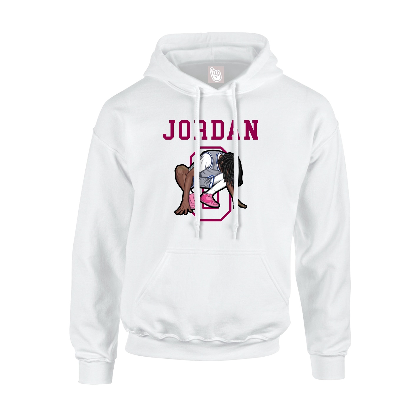 Youth Hoodie — Shirsey in White
