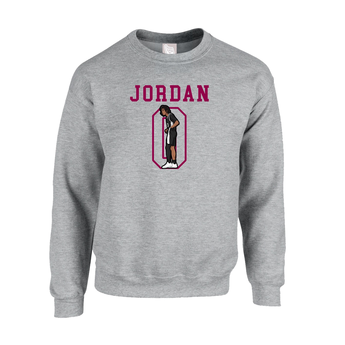 Fleece Crew — Shirsey in Grey