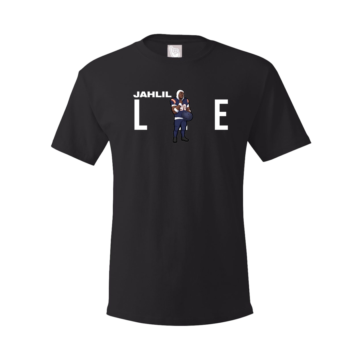 Tee — Player Name in Black