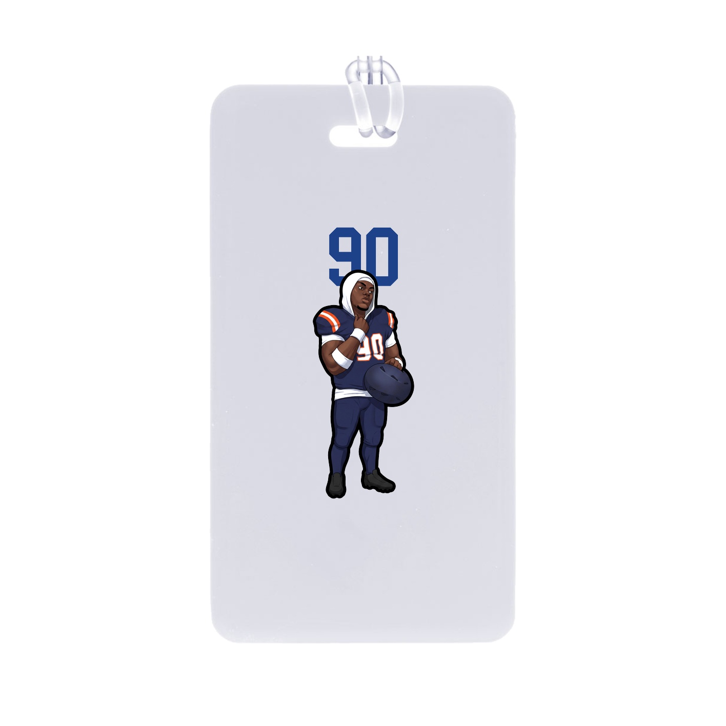 Bag Tag — Number Top in Classic