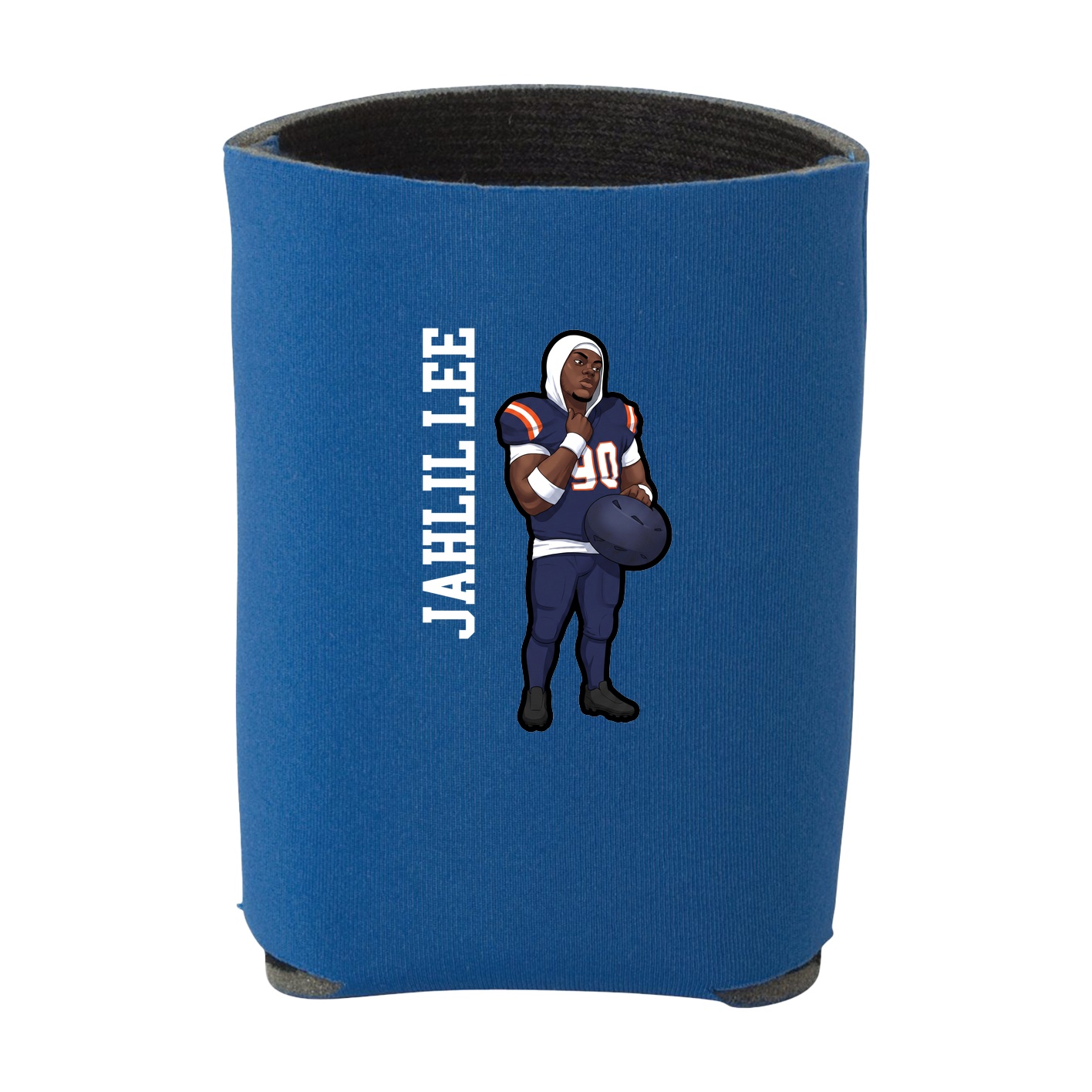 Can Holder — Name Vertical in Royal