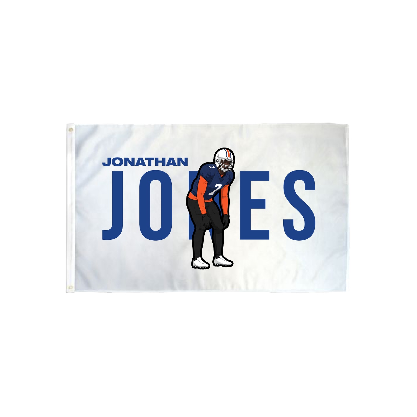 3x5 Flag — Player Name in Classic
