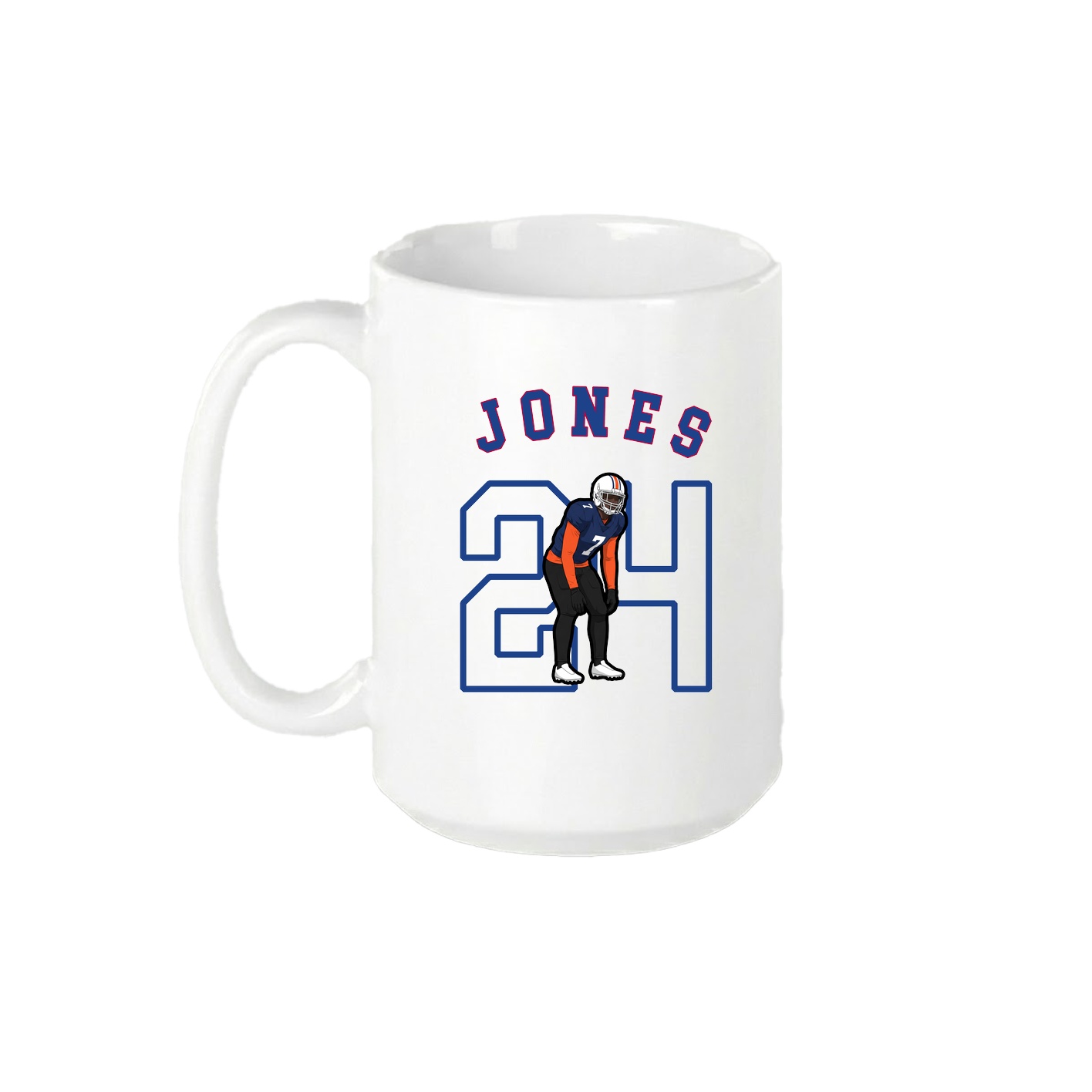 15oz Coffee Mug — Shirsey Arch in White