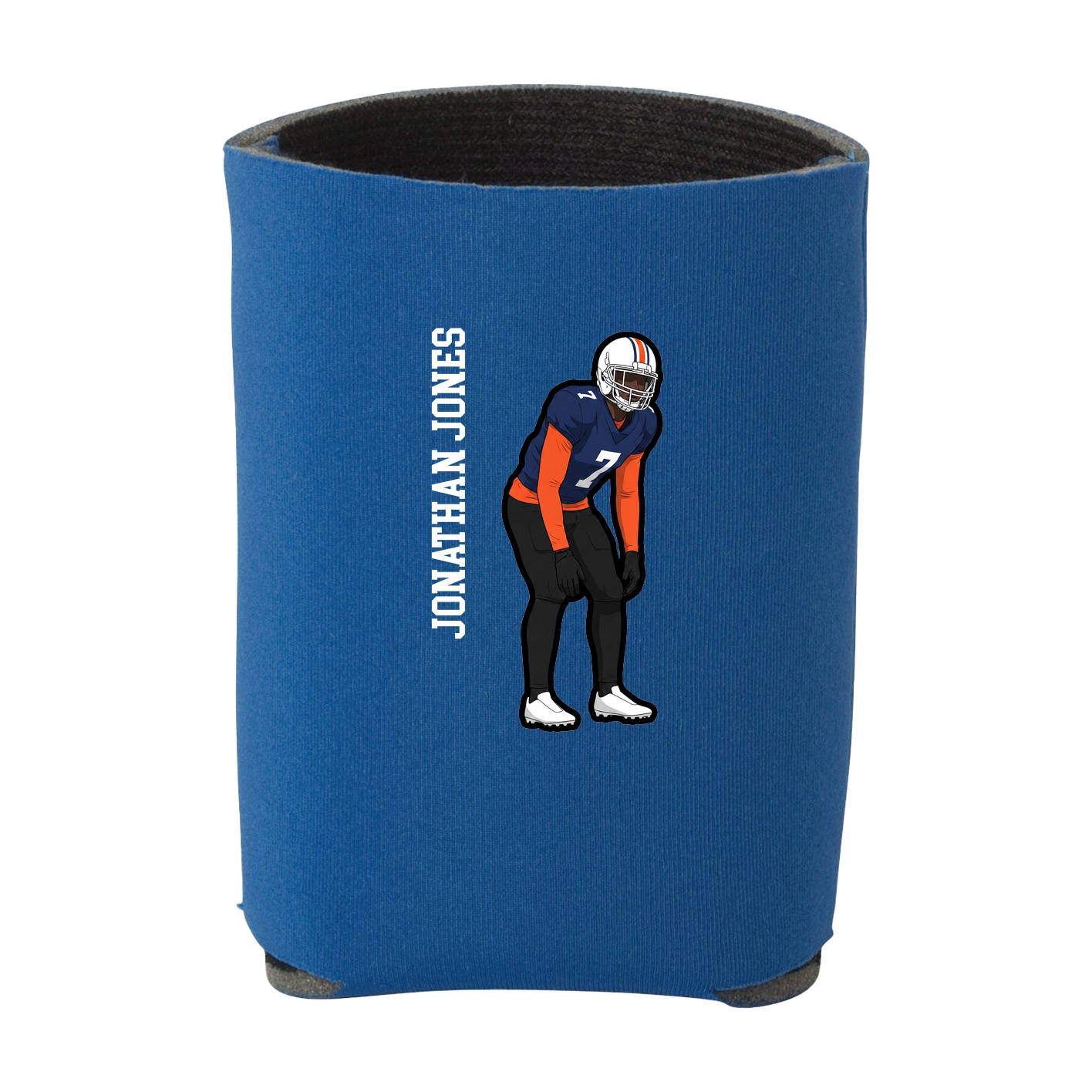 Can Holder — Name Vertical in Royal