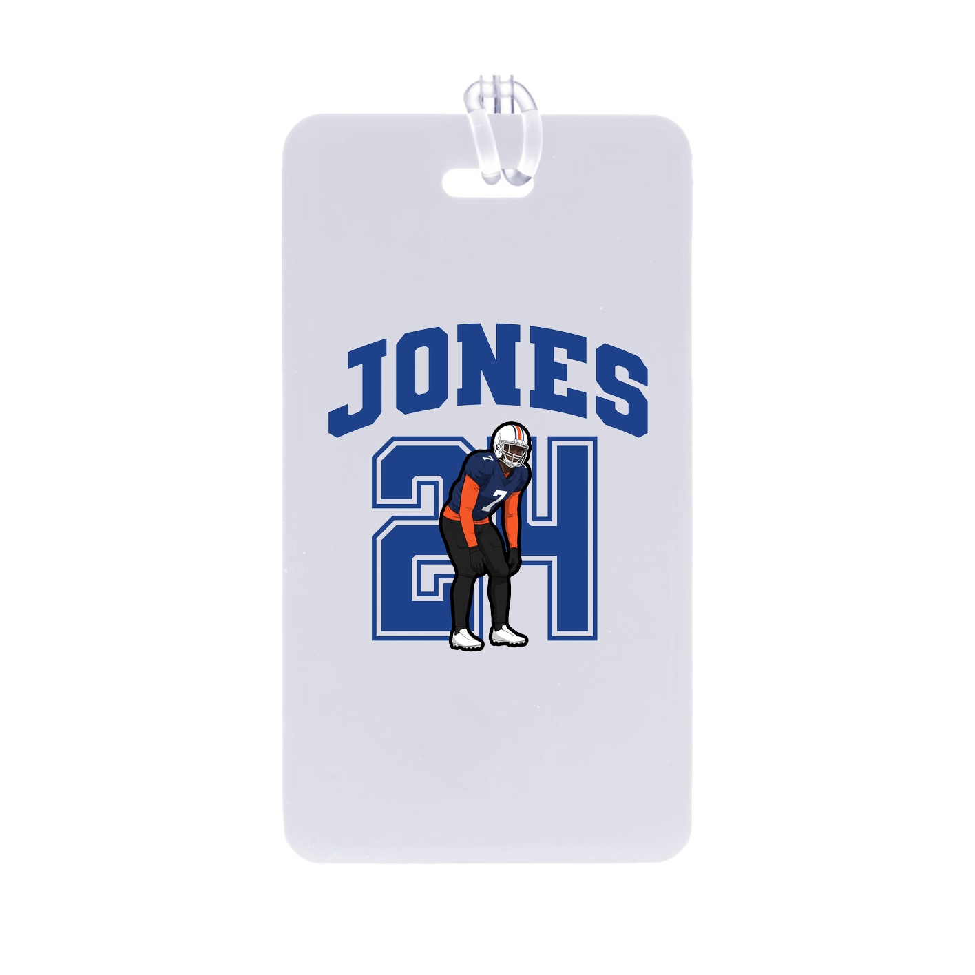 Bag Tag — Number in Classic