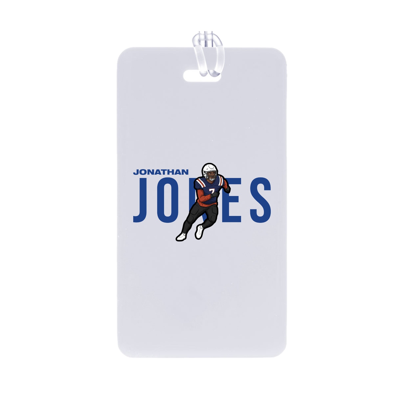 Bag Tag — Player Name in Classic