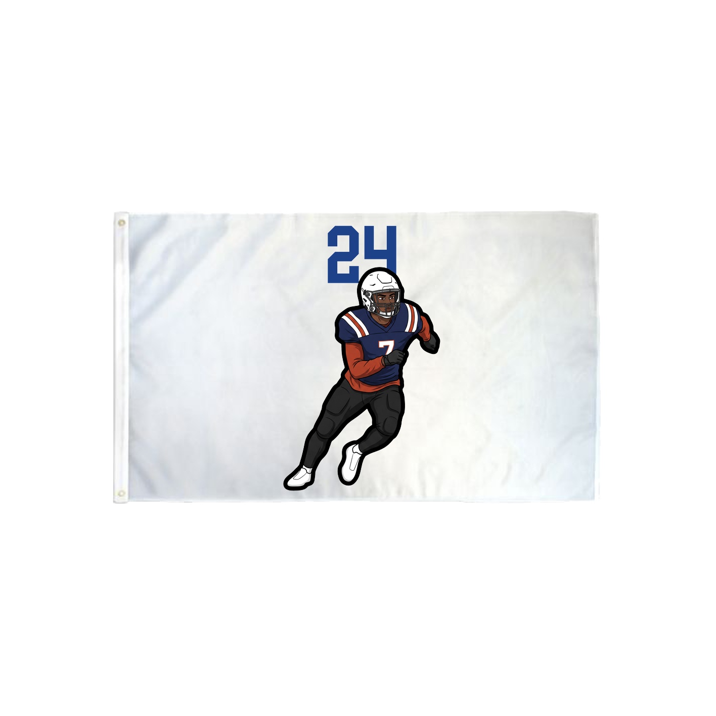 3x5 Flag — Number Top in Classic