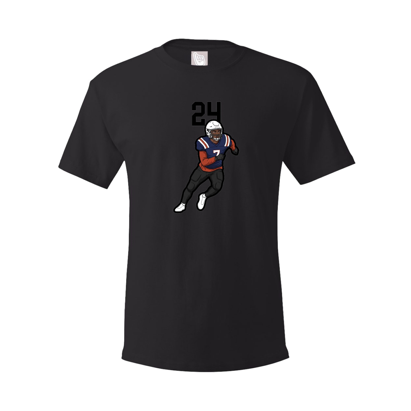 Tee — Number Top in Black