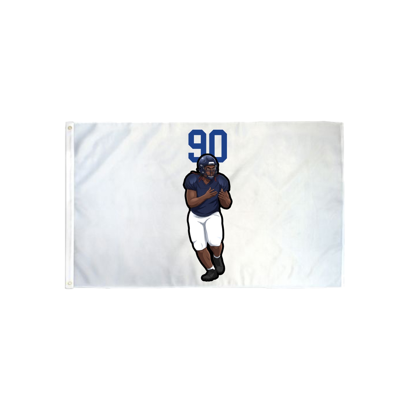 3x5 Flag — Number Top in Classic