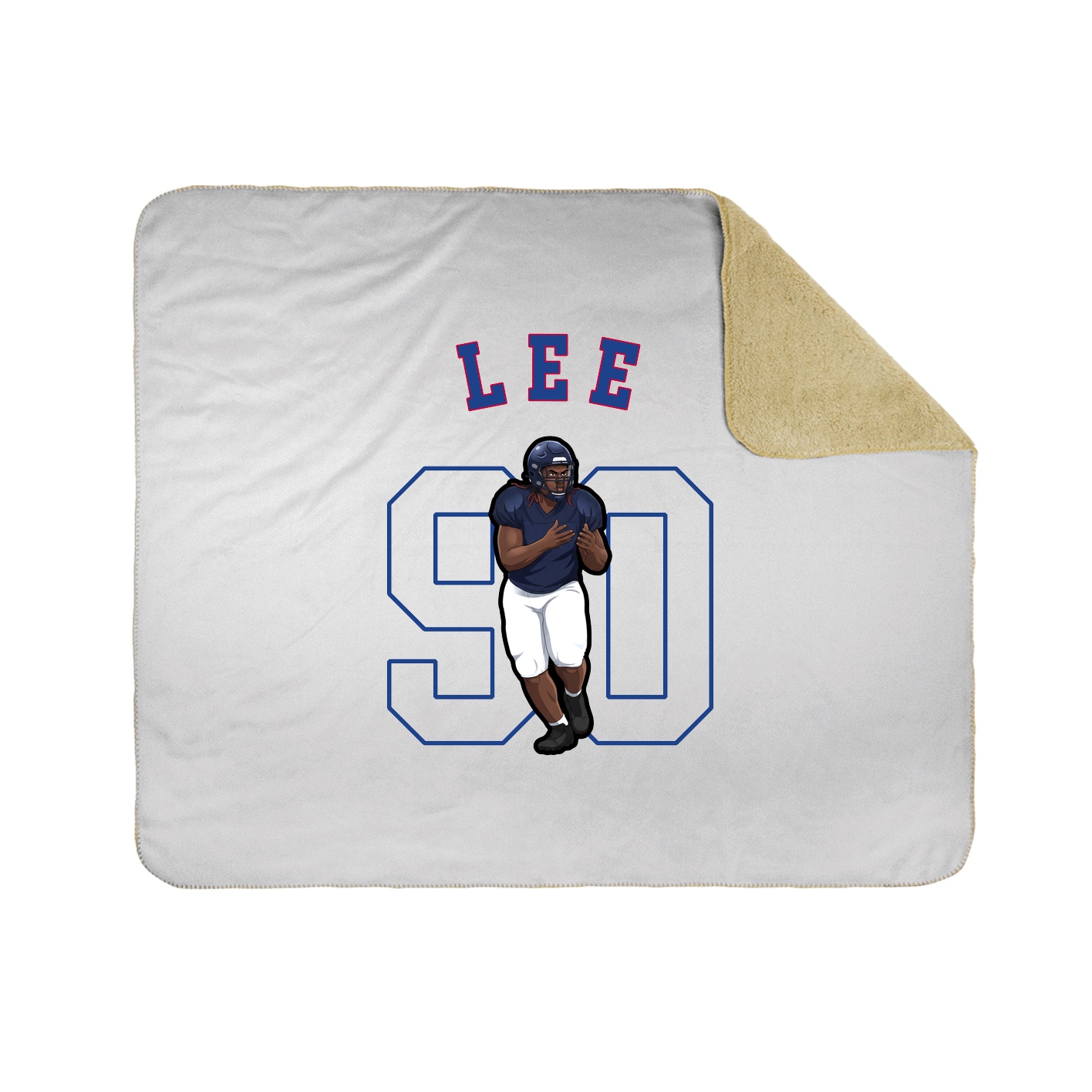 Throw Blanket — Shirsey Arch in White