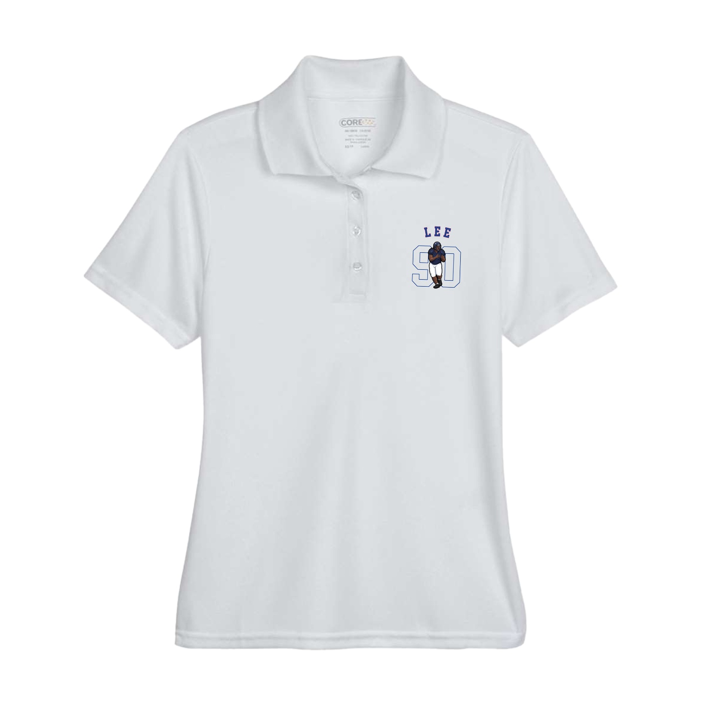 Womens Performance Polo — Shirsey Arch in Grey