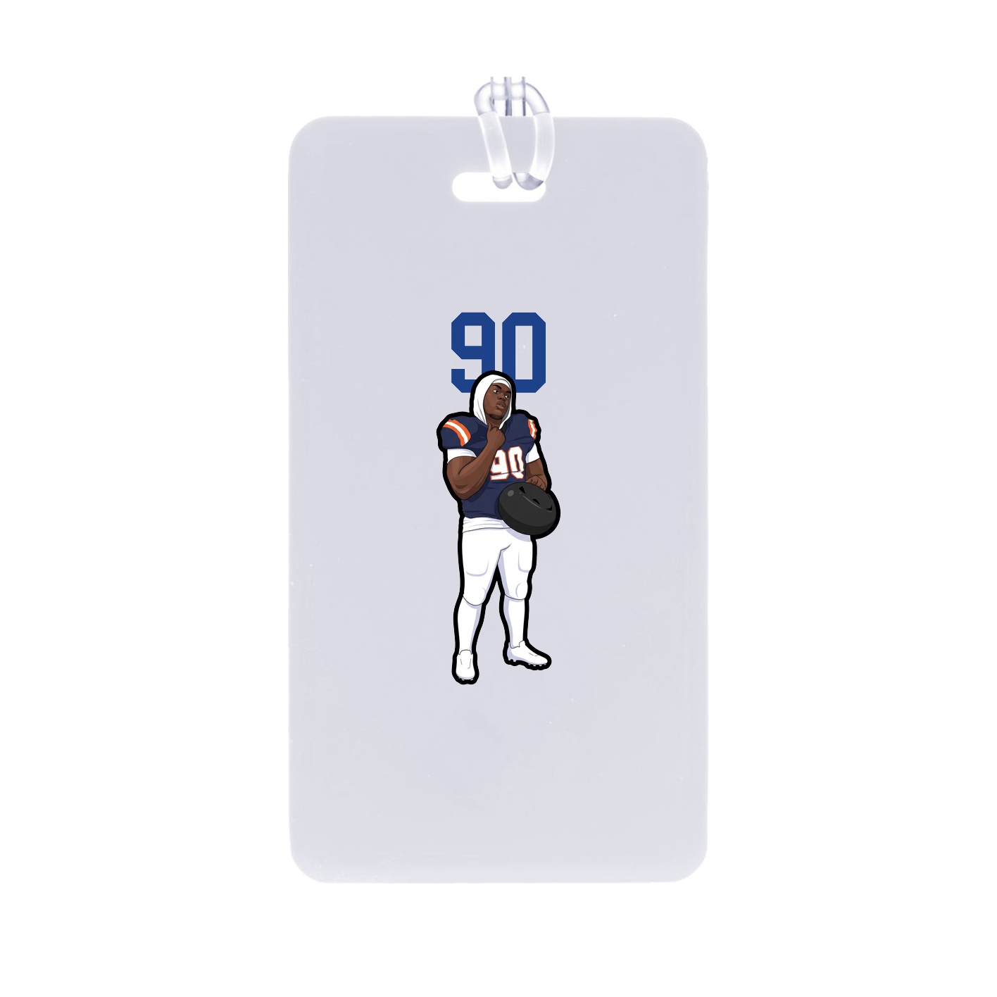 Bag Tag — Number Top in Classic