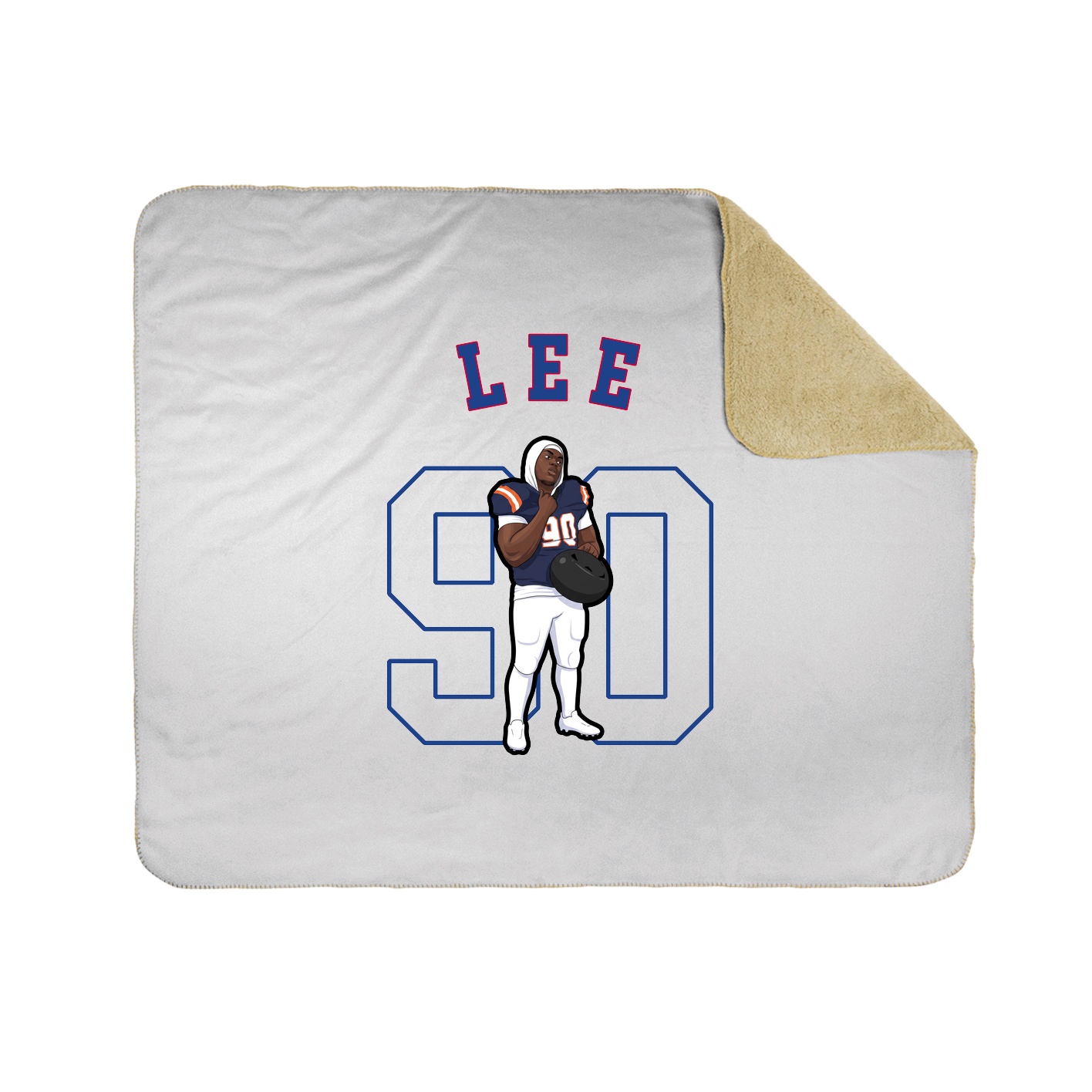 Throw Blanket — Shirsey Arch in White