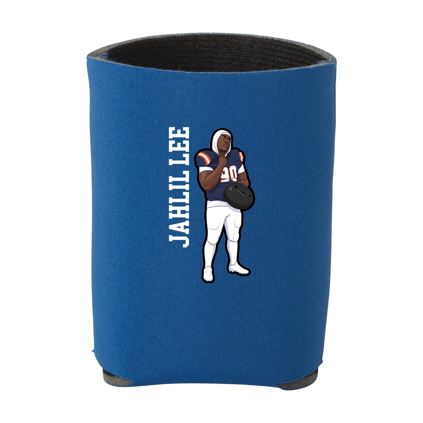 Can Holder — Name Vertical in Royal