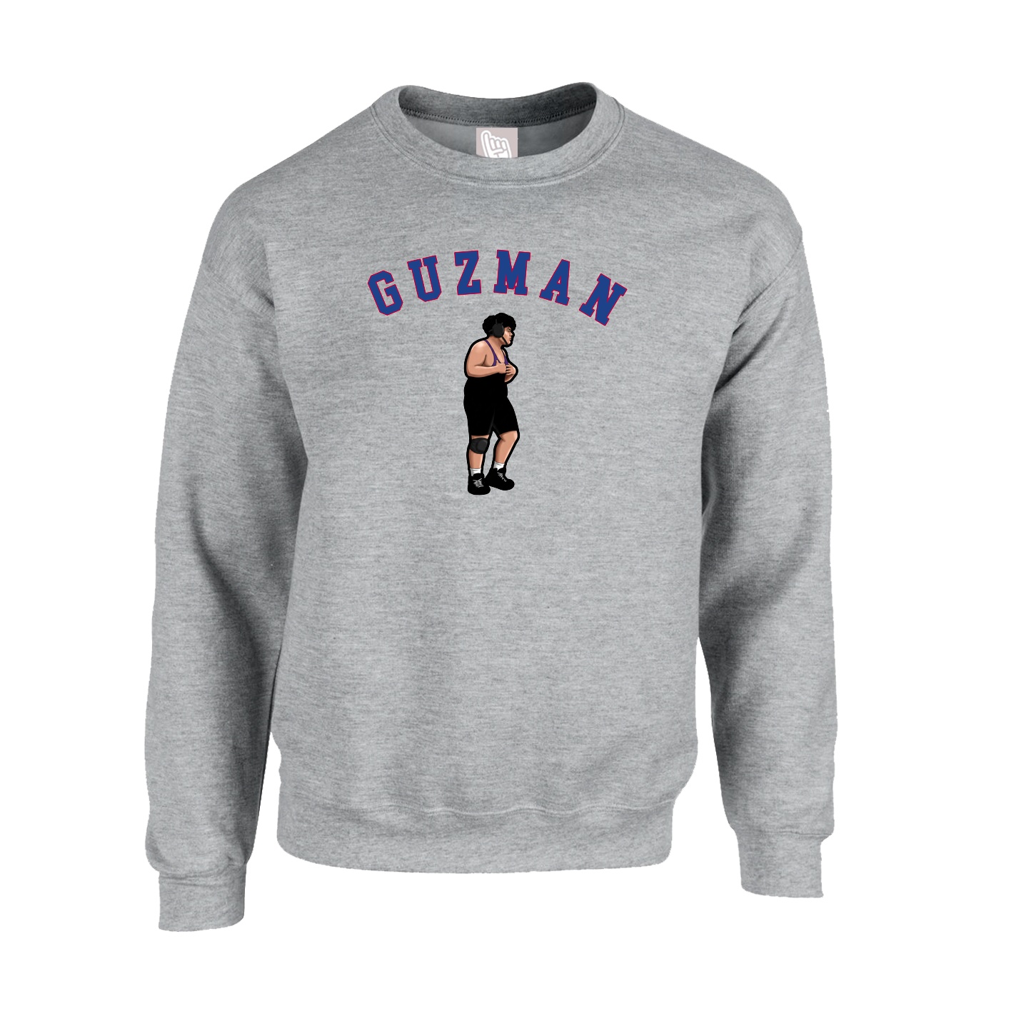 Fleece Crew — Shirsey Arch in Grey