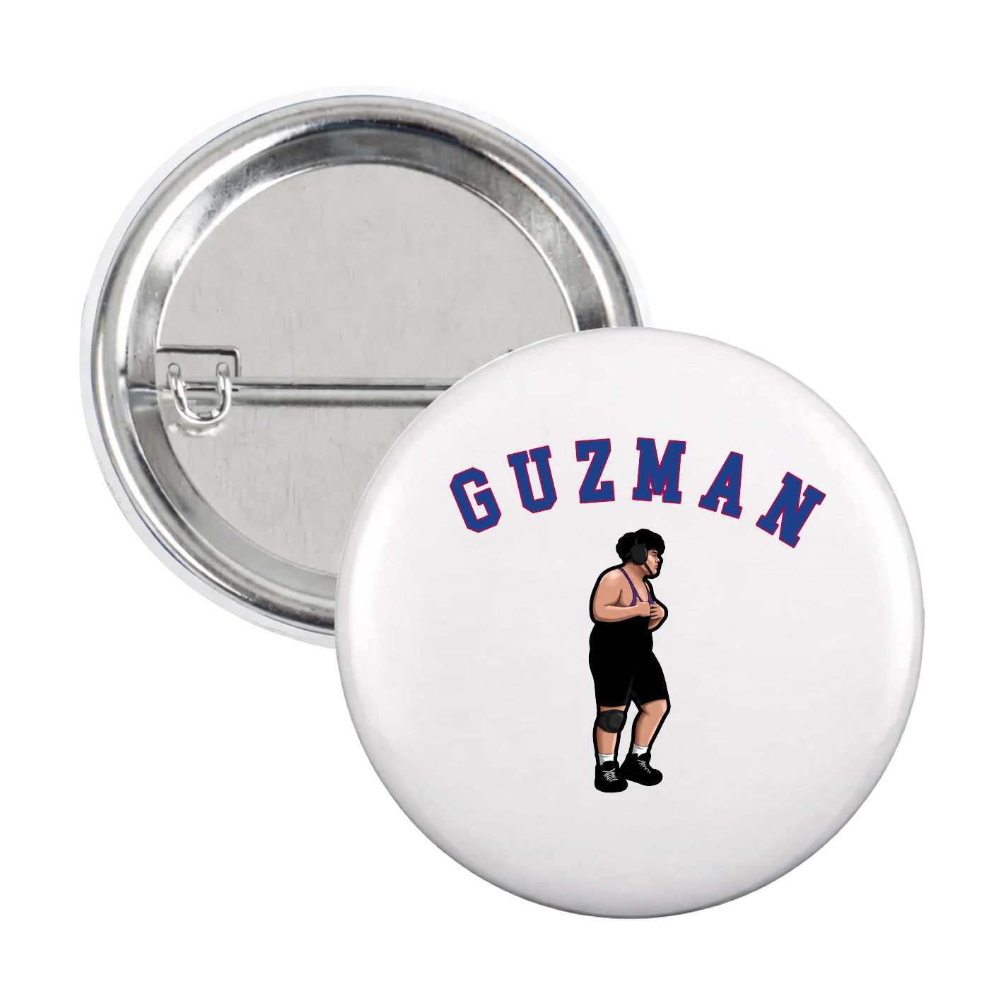 Game Day Button — Shirsey Arch in White