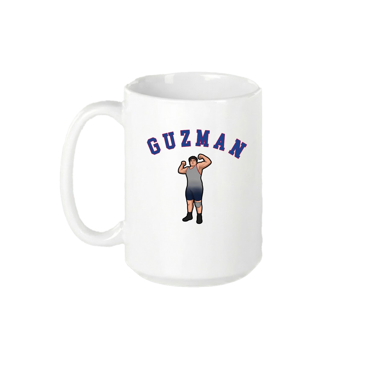 15oz Coffee Mug — Shirsey Arch in White