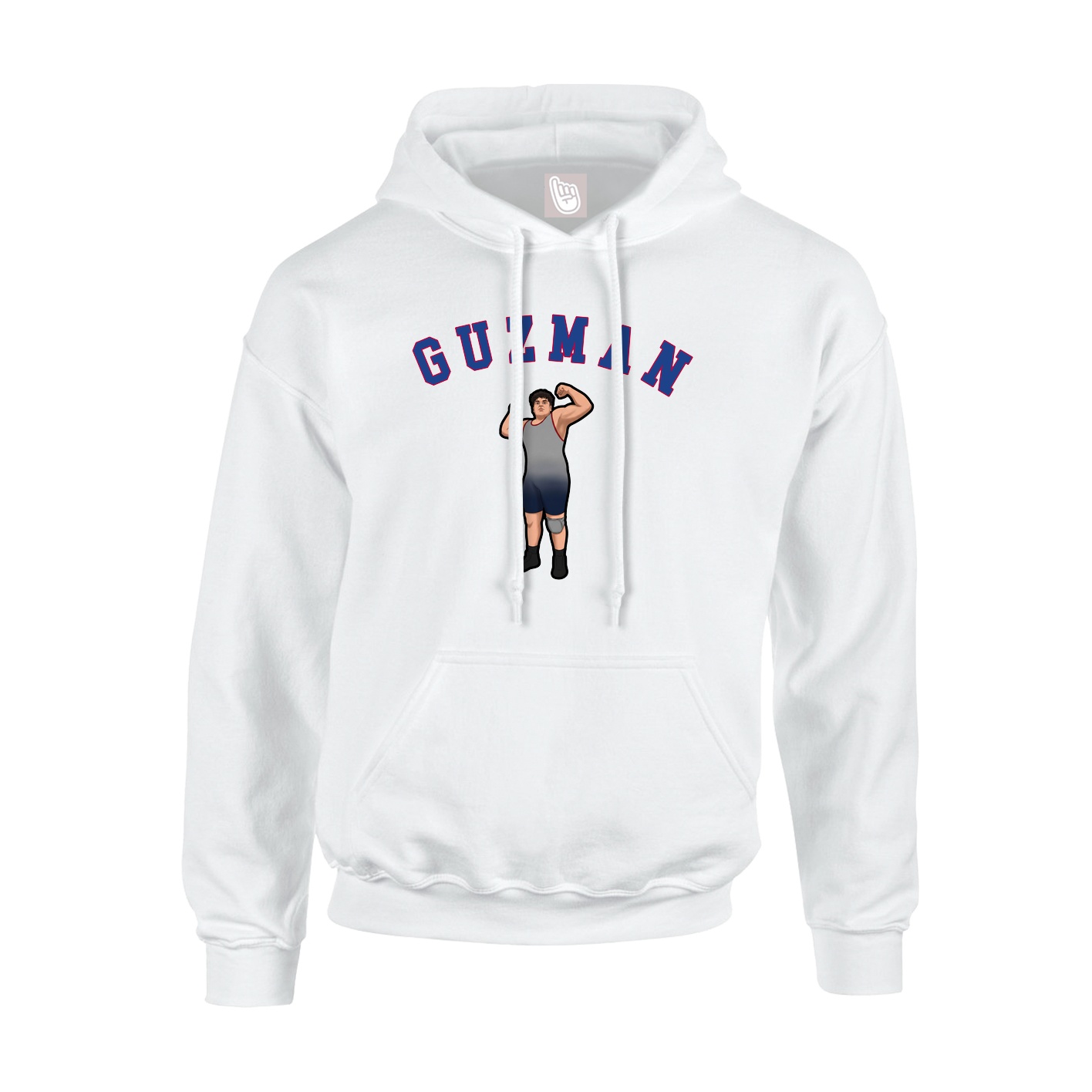 Hoodie — Shirsey Arch in White
