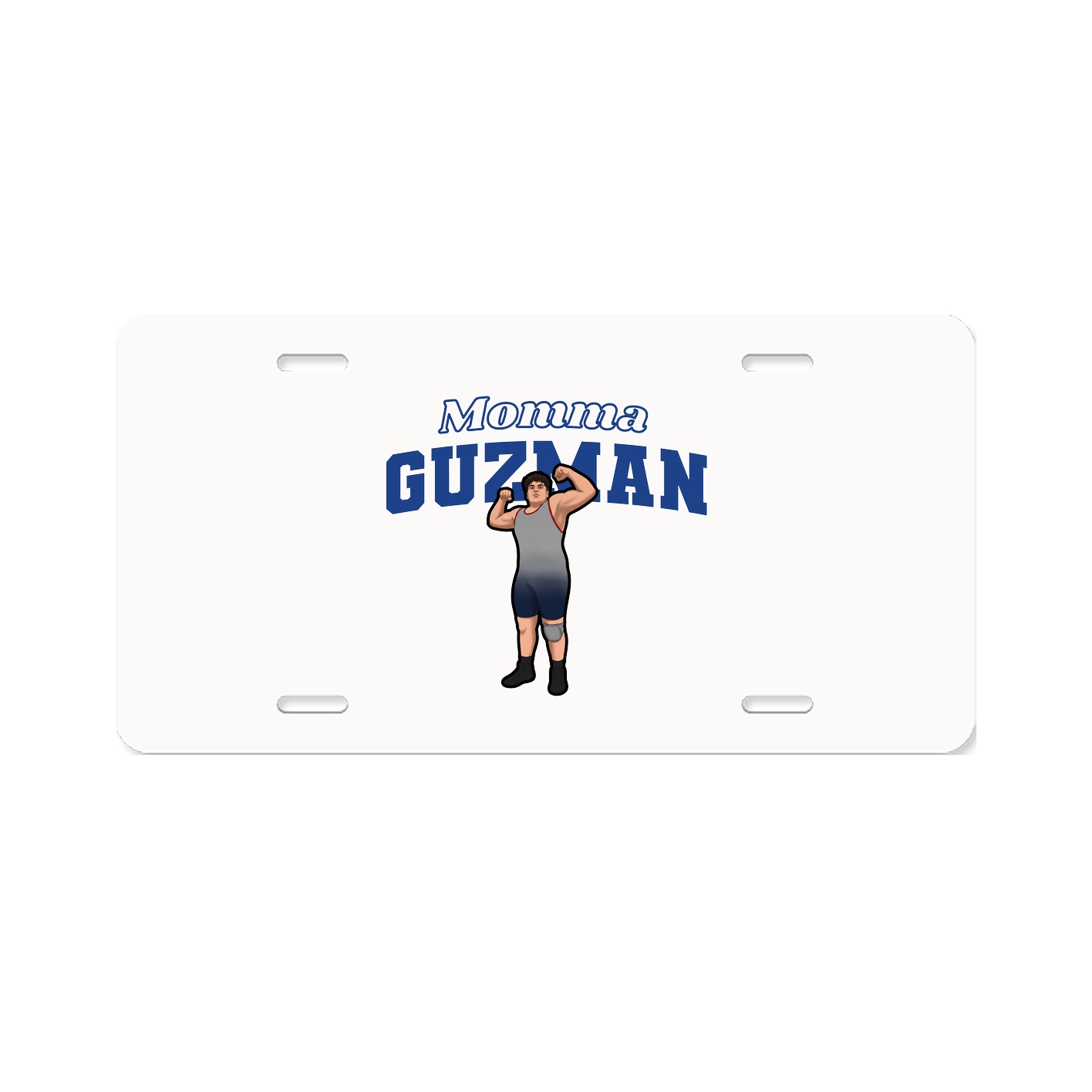 License Plate — Mothers Day Block in Classic