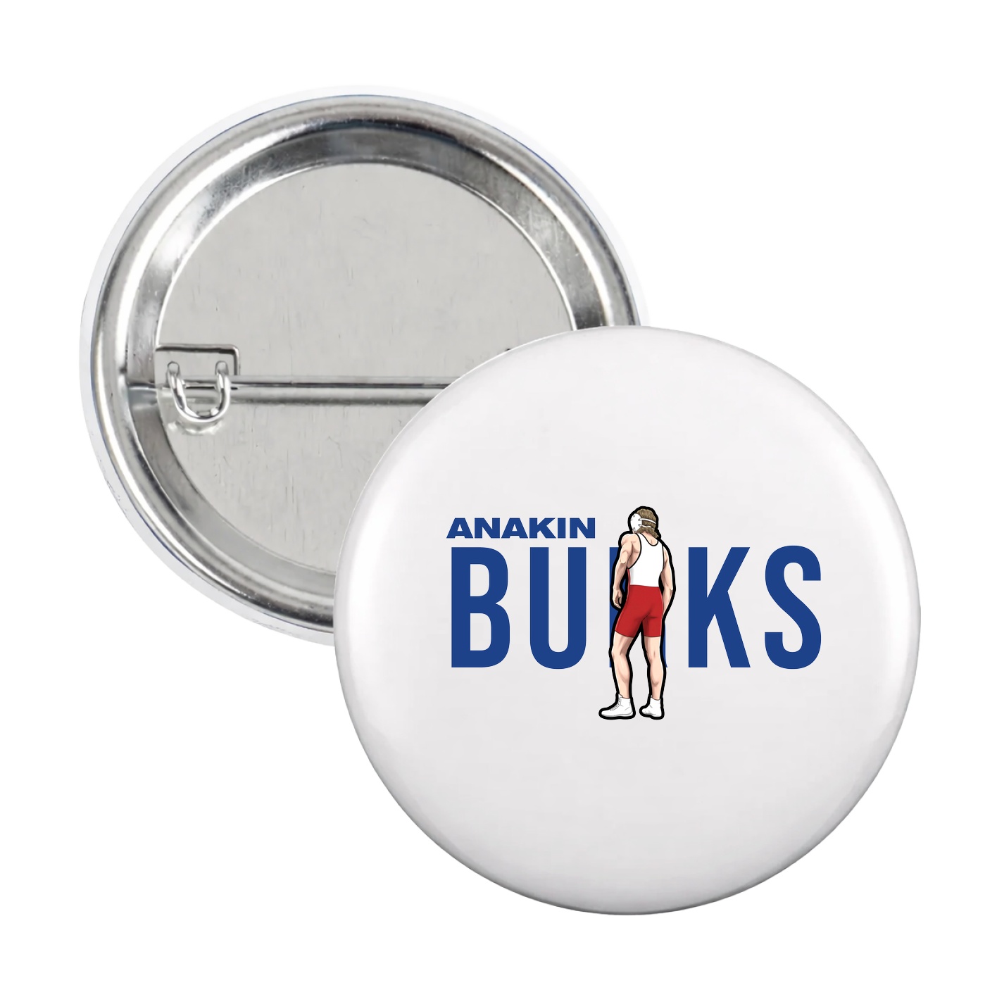Game Day Button — Player Name in White