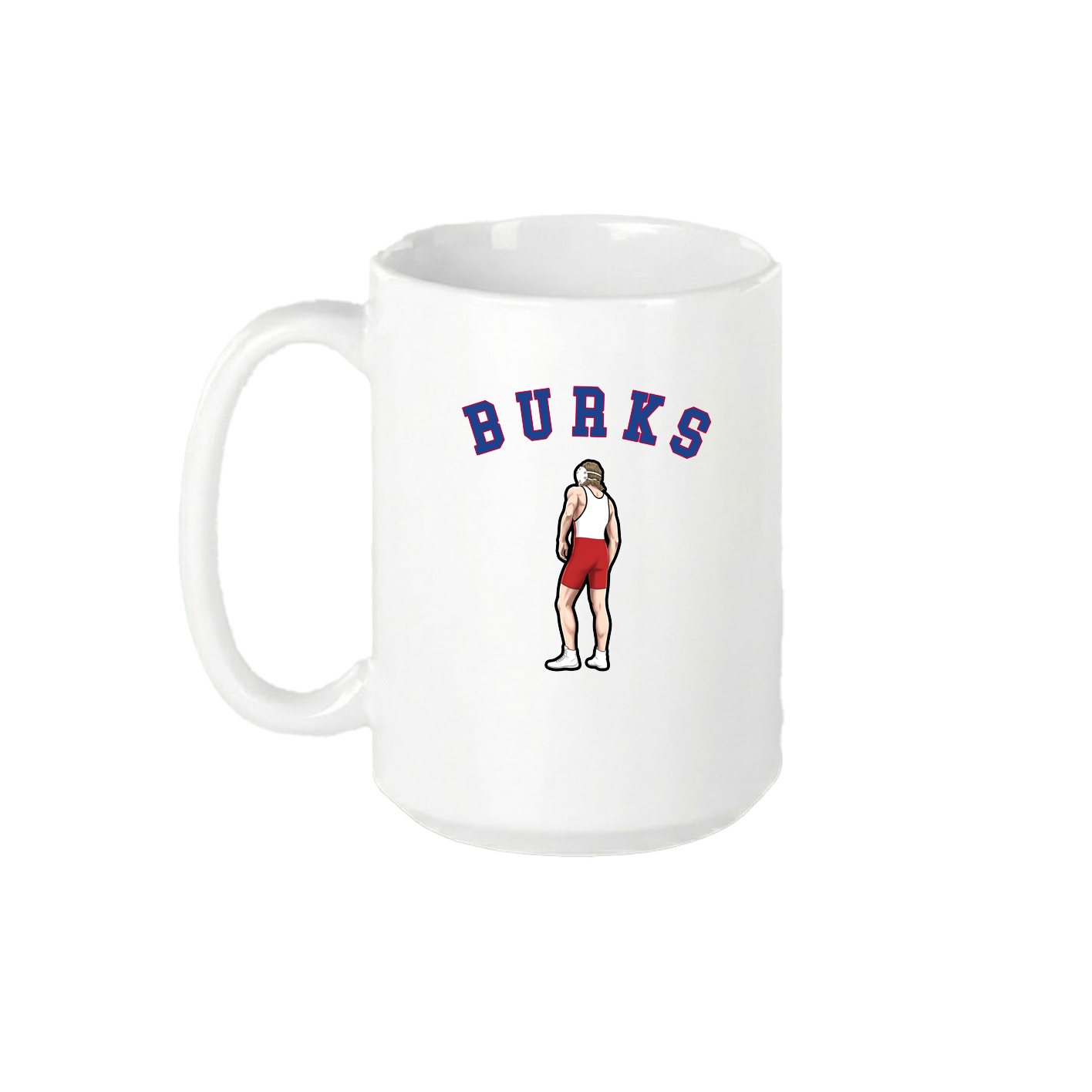 15oz Coffee Mug — Shirsey Arch in White