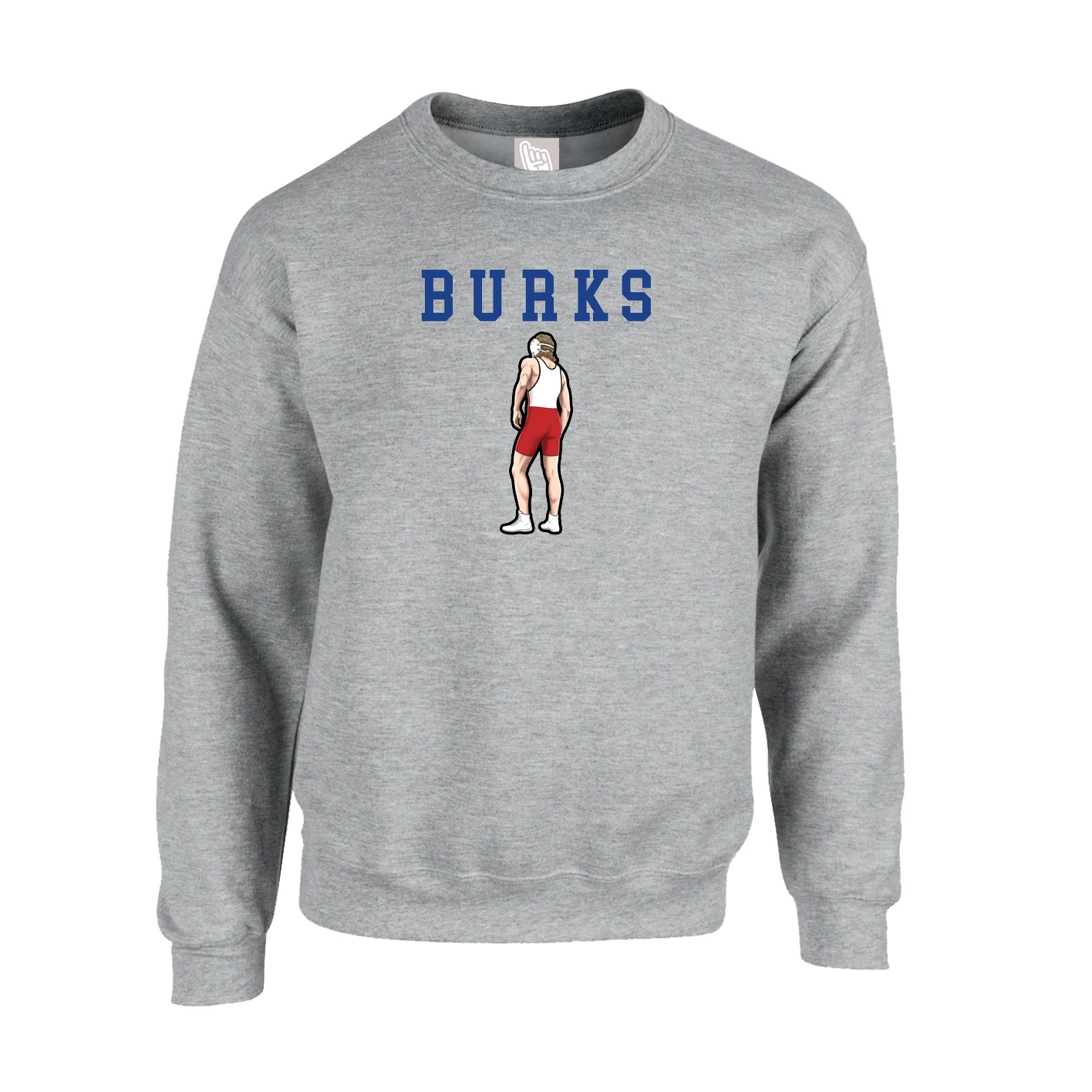 Fleece Crew — Shirsey in Grey