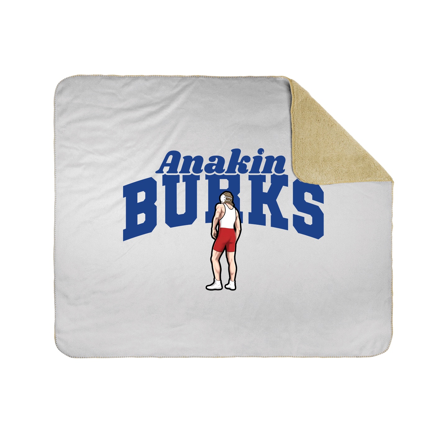 Throw Blanket — Signature Arch in White