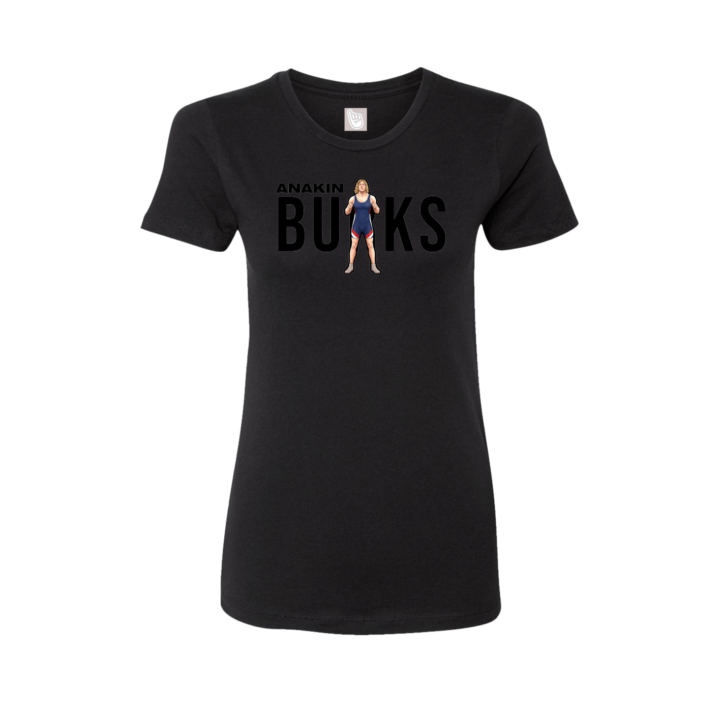 Womens Tee — Player Name in Black