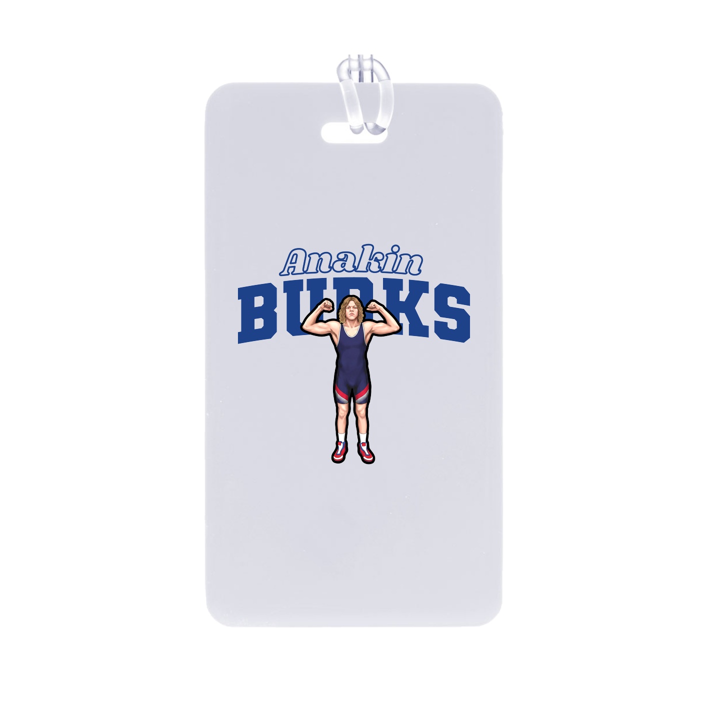 Bag Tag — Name Arch in Classic
