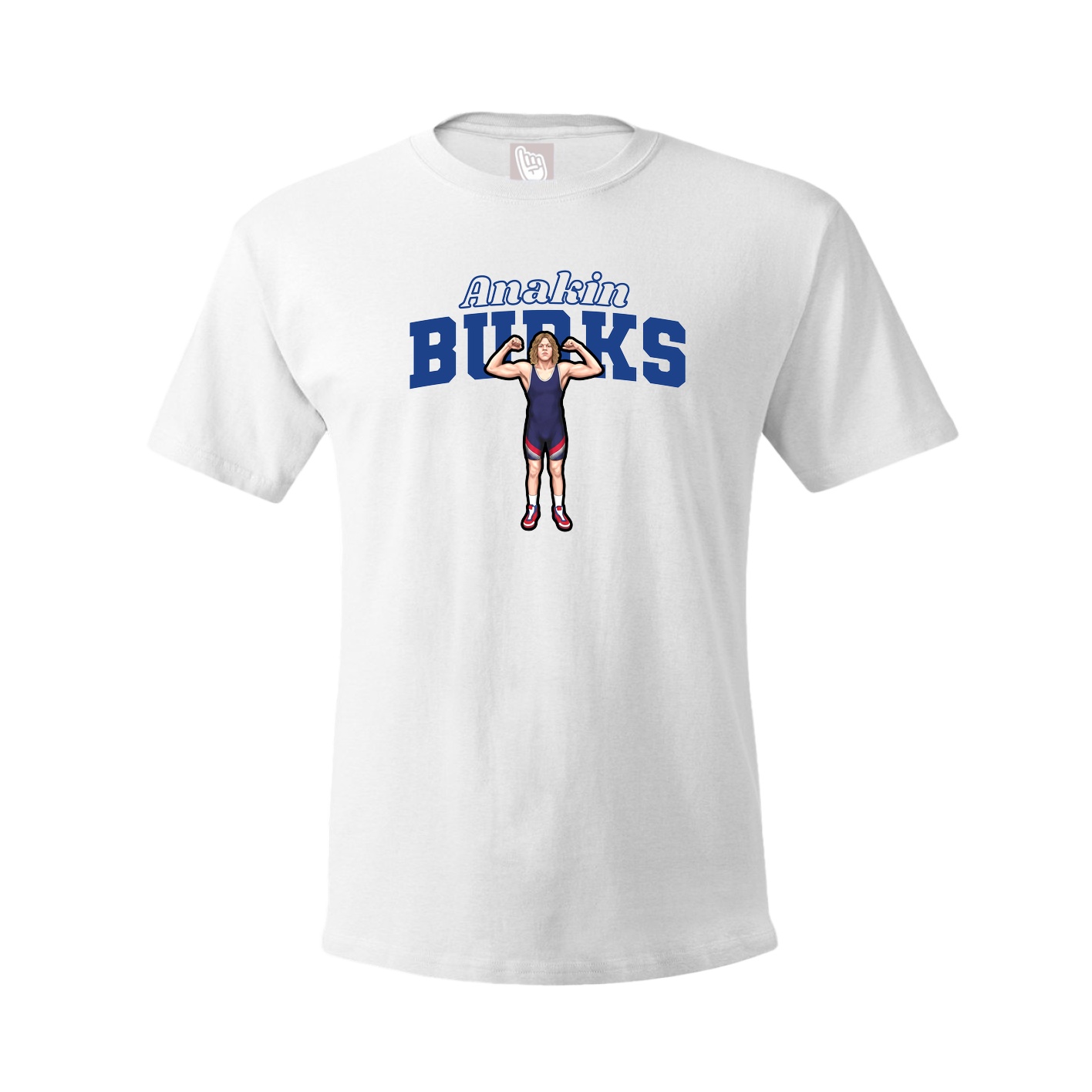Tee — Name Arch in White