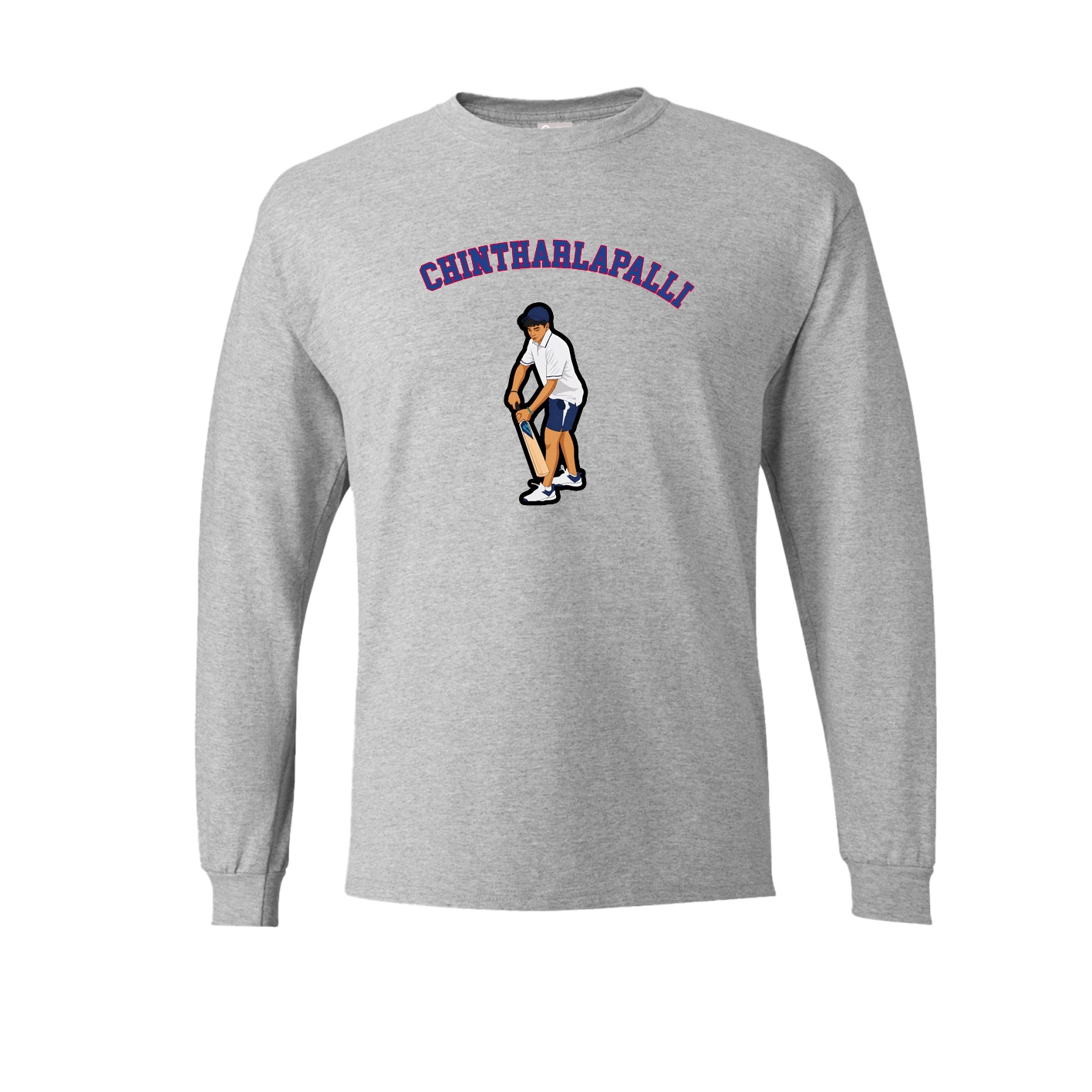 Long Sleeve Tee — Shirsey Arch in Grey