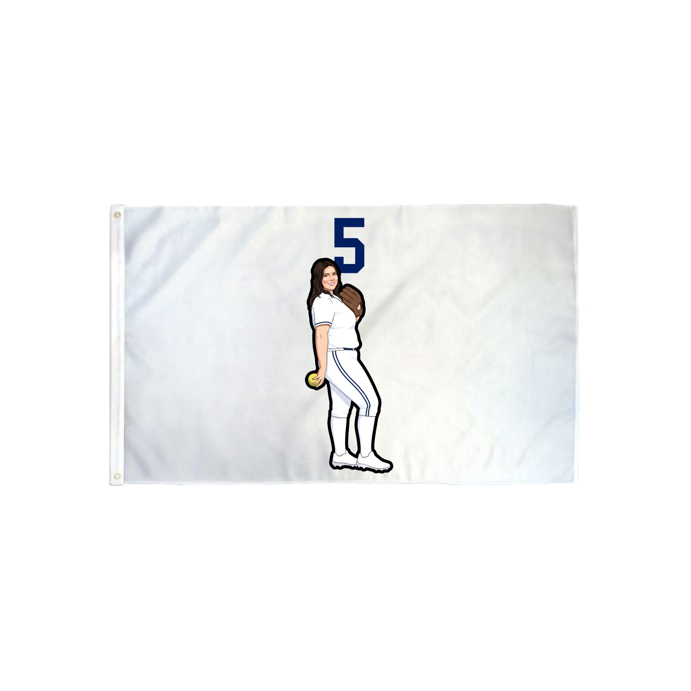 3x5 Flag — Number Top in Classic