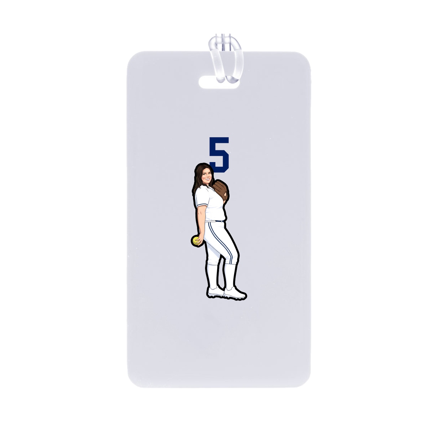 Bag Tag — Number Top in Classic