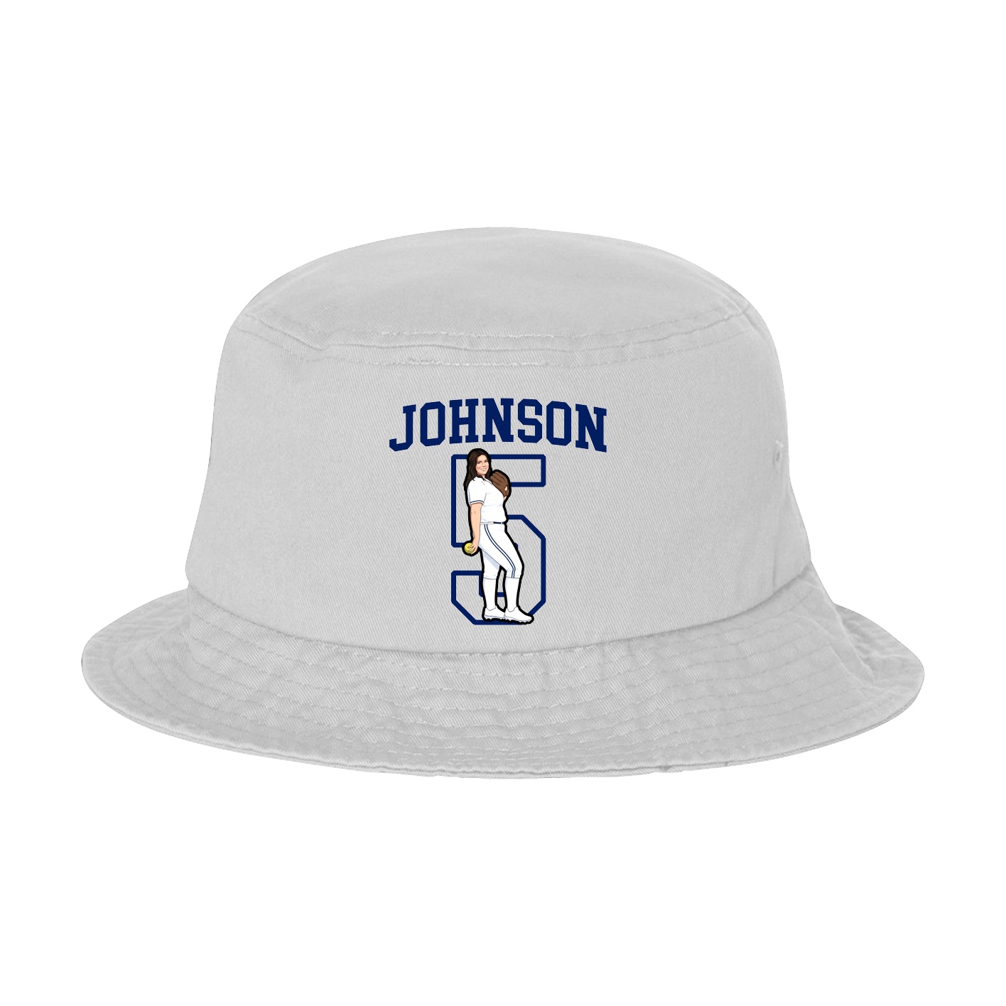 Bucket Cap — Shirsey in White
