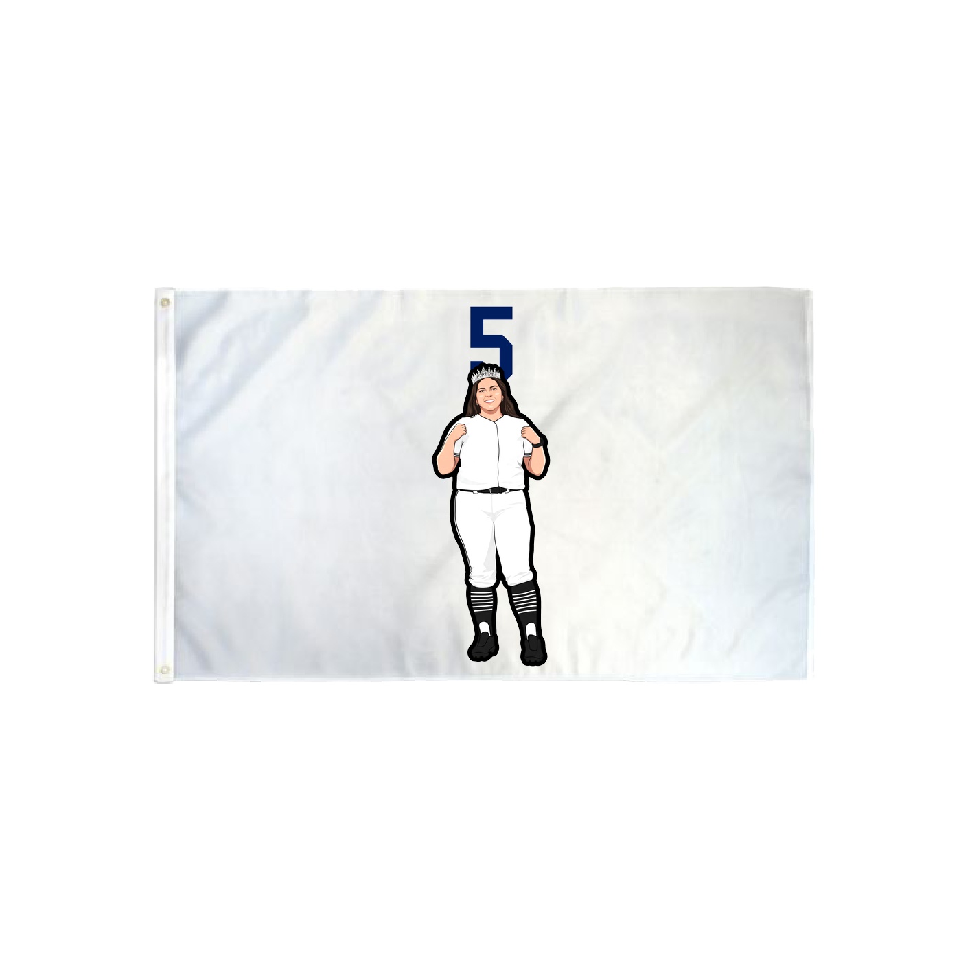3x5 Flag — Number Top in Classic