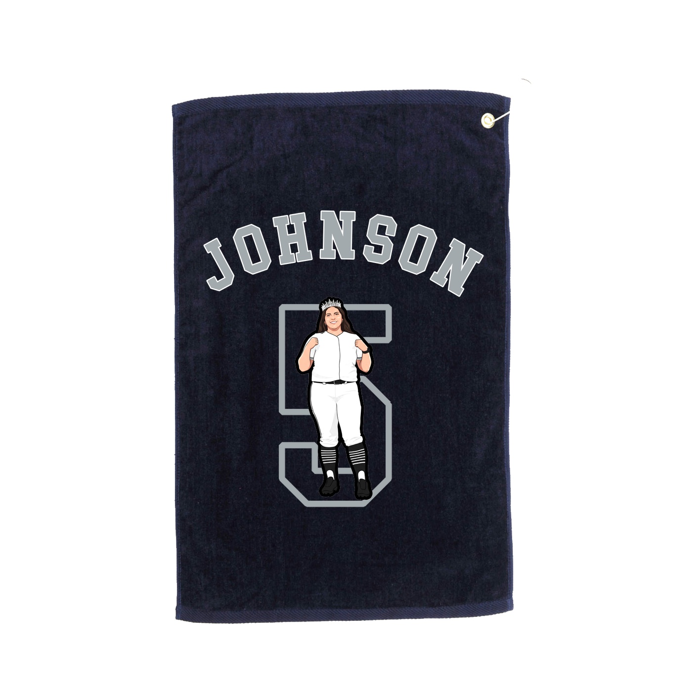 Golf Towel — Shirsey Arch in Navy